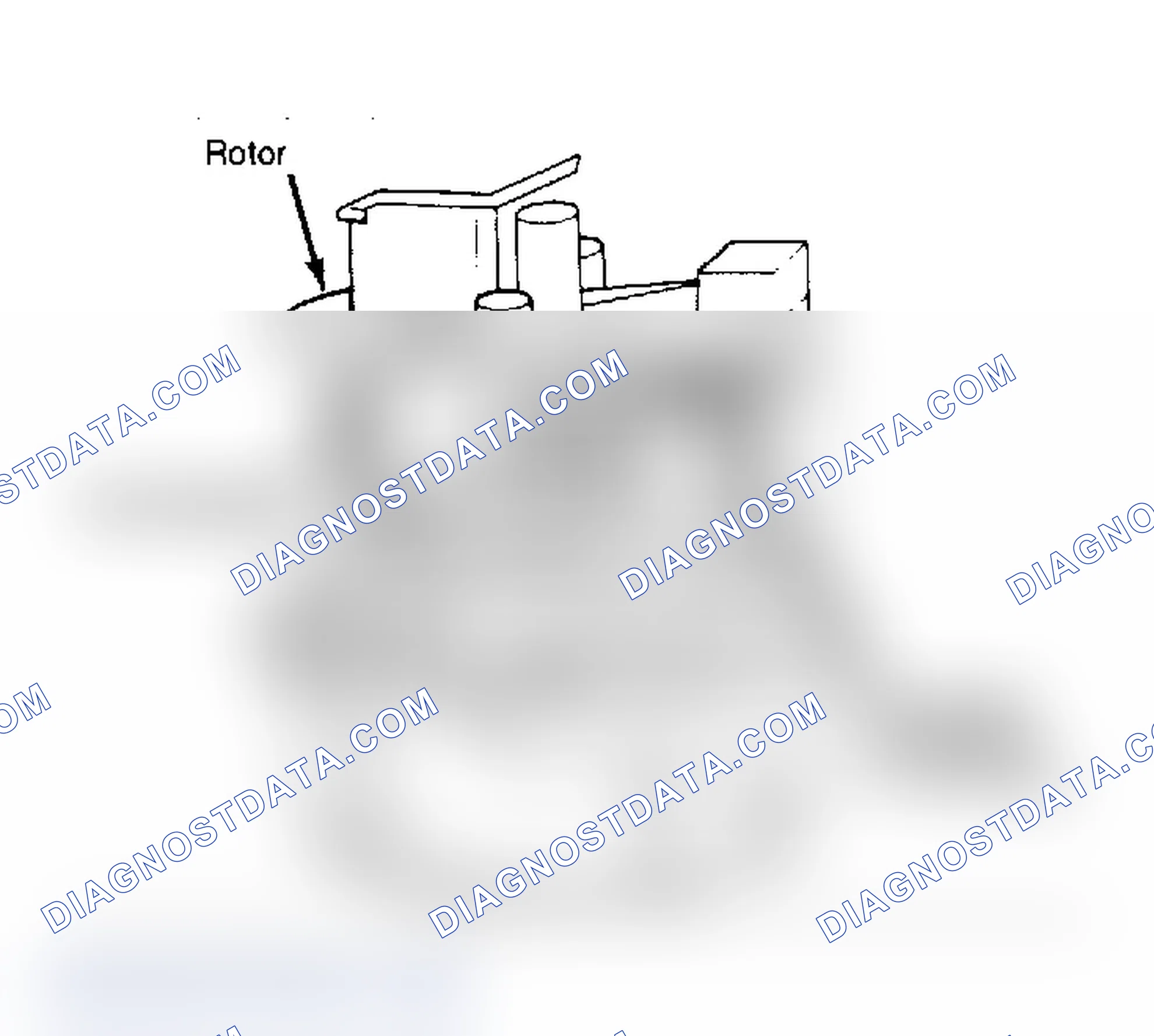 Scheme 179: Components of Hall Effect Distributor Electronic Spark Control System for