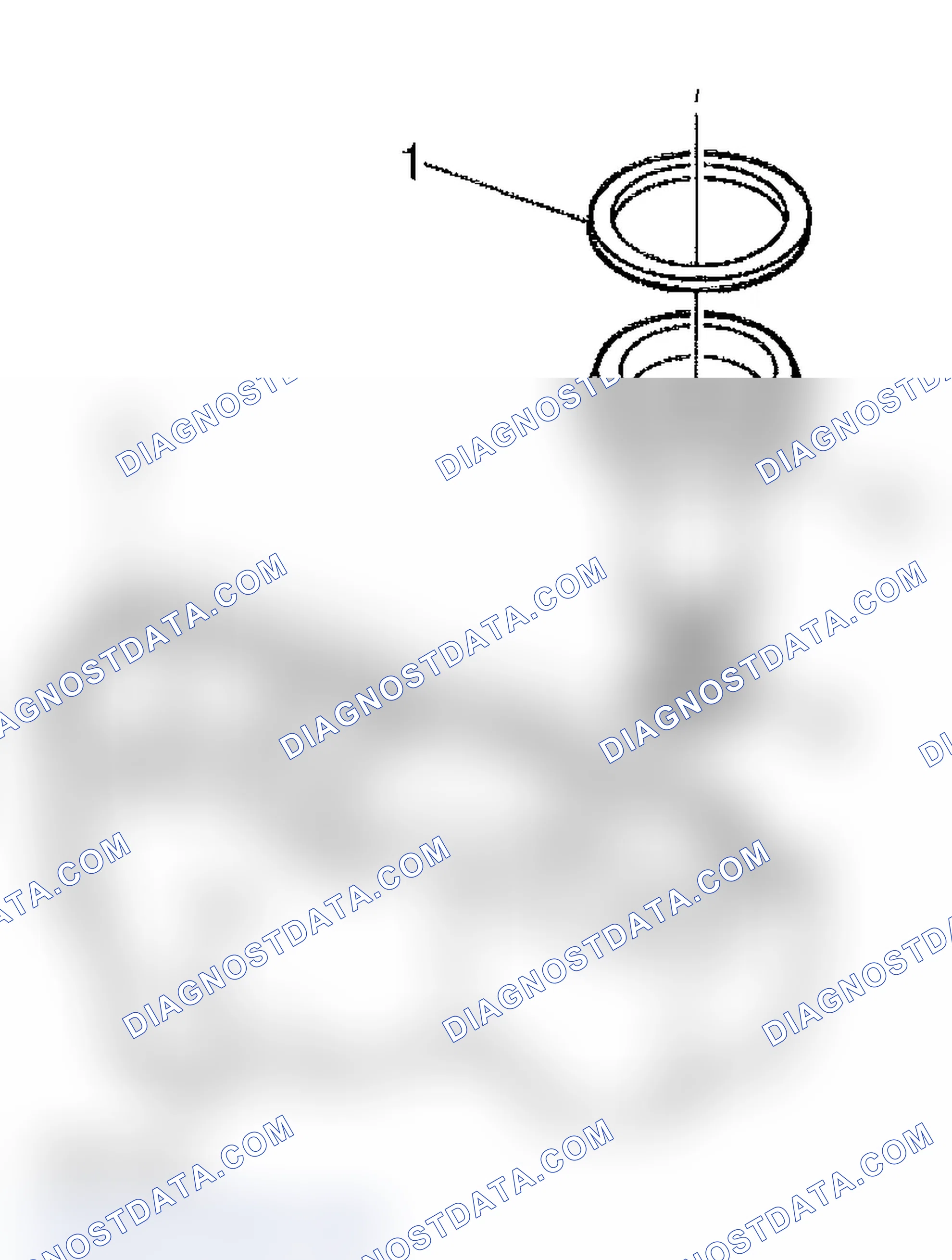 Scheme 1058: Third and Fourth Clutch Accumulator Assembly