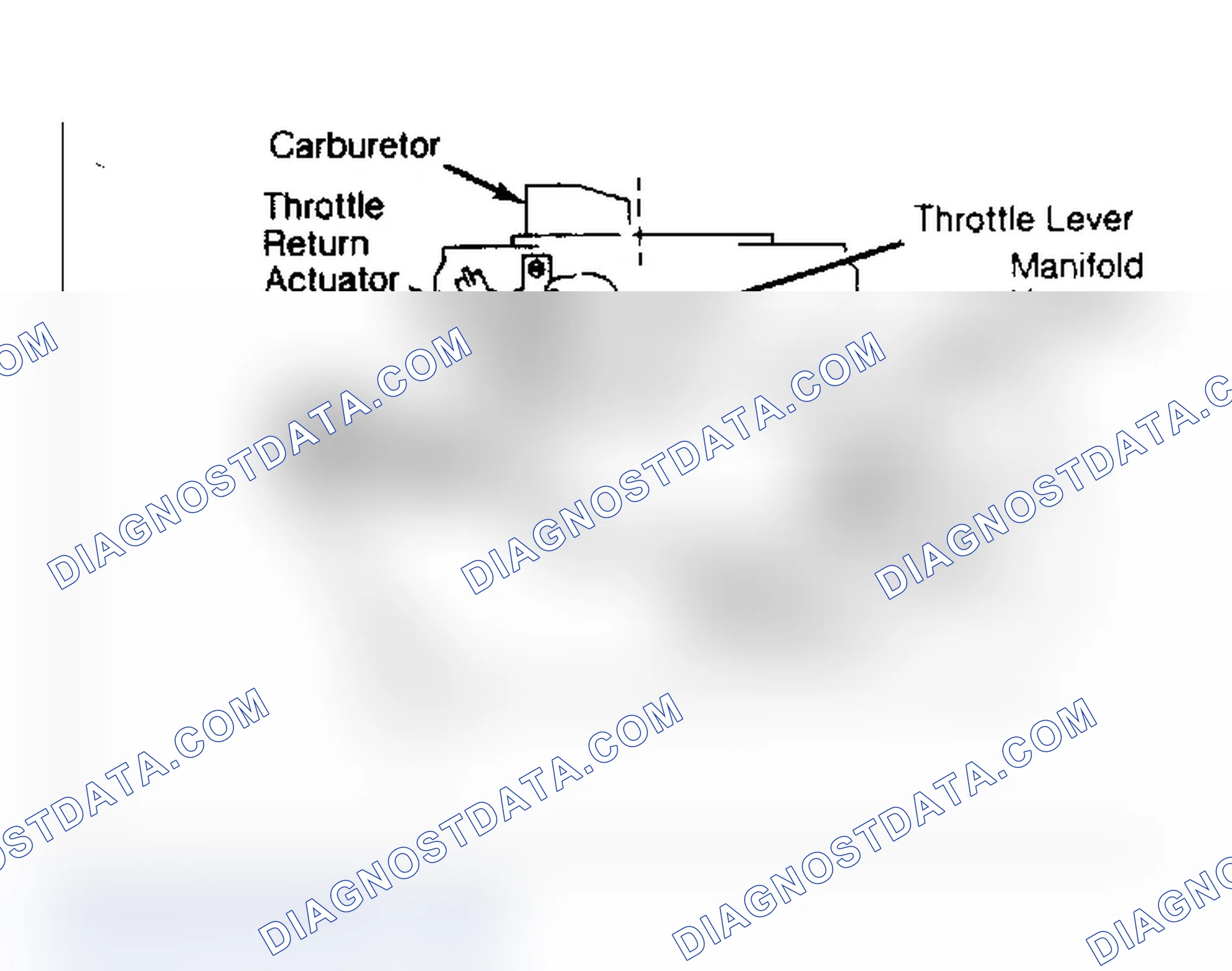 Scheme 210: THROTTLE LEVER ACTUATOR