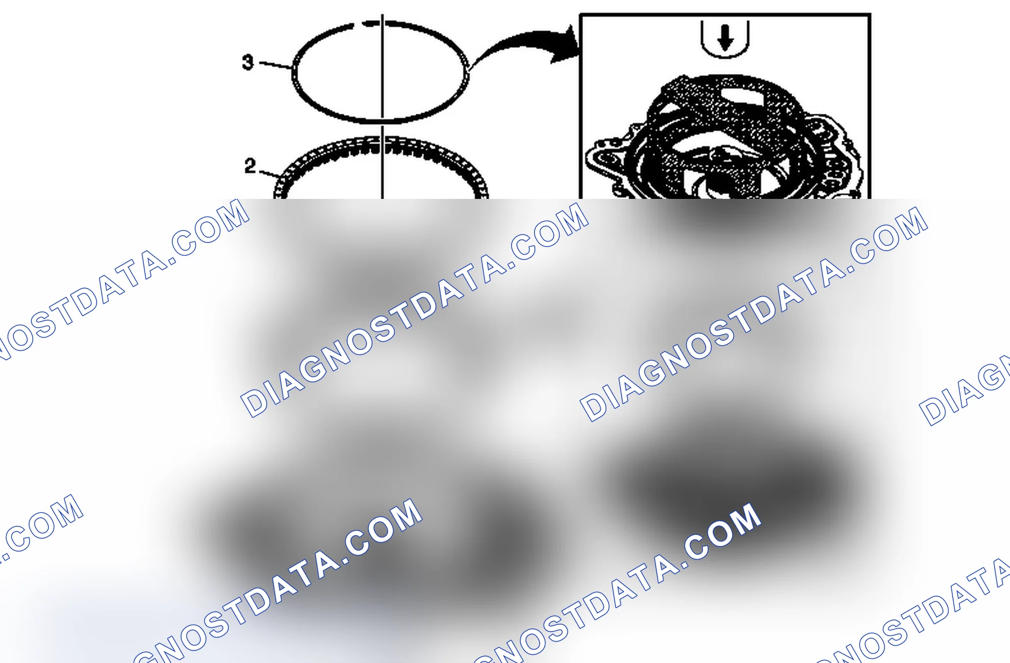 Scheme 218: 2-6 Clutch Piston Installation