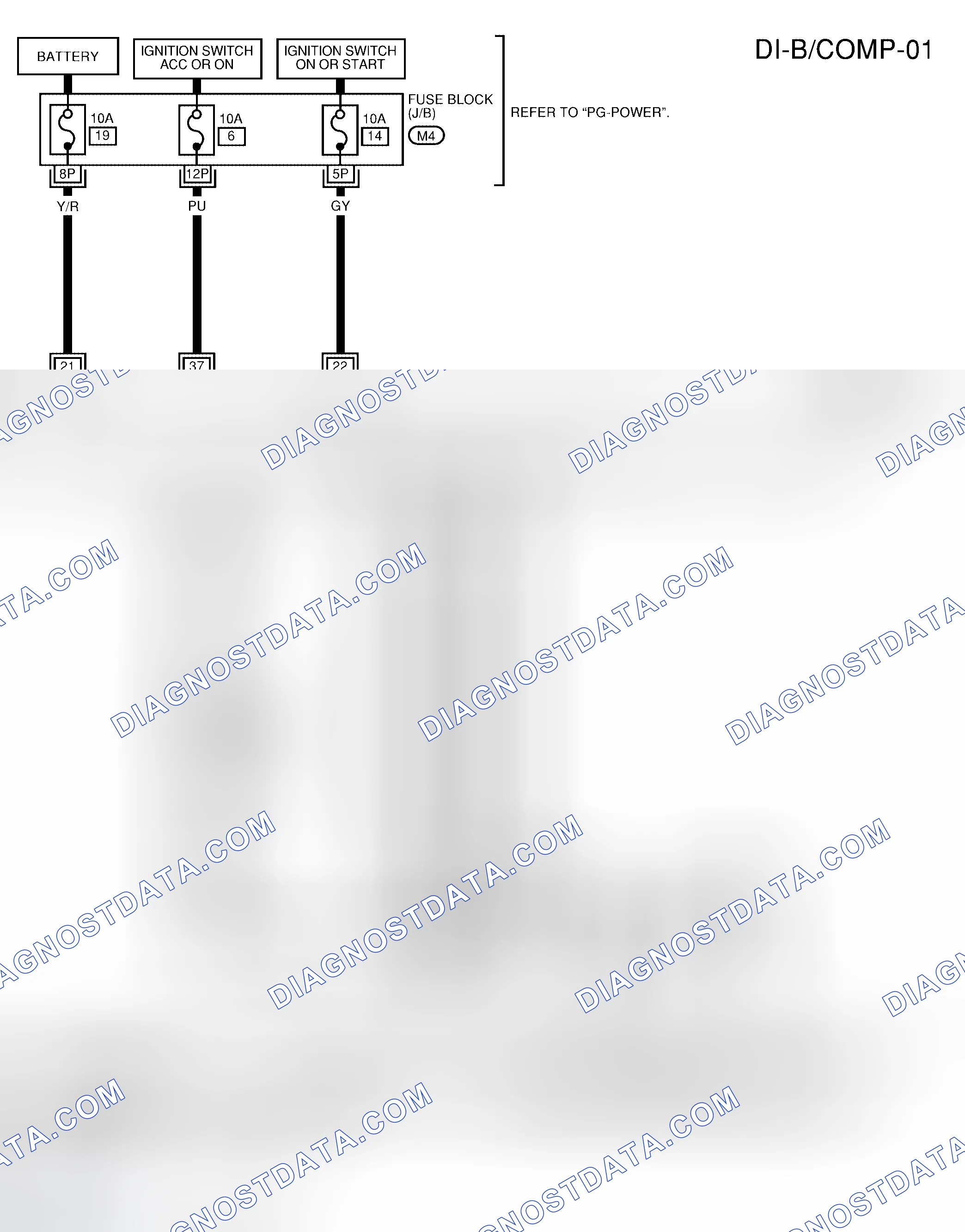 Scheme 487: Wiring Diagram-B/COMP