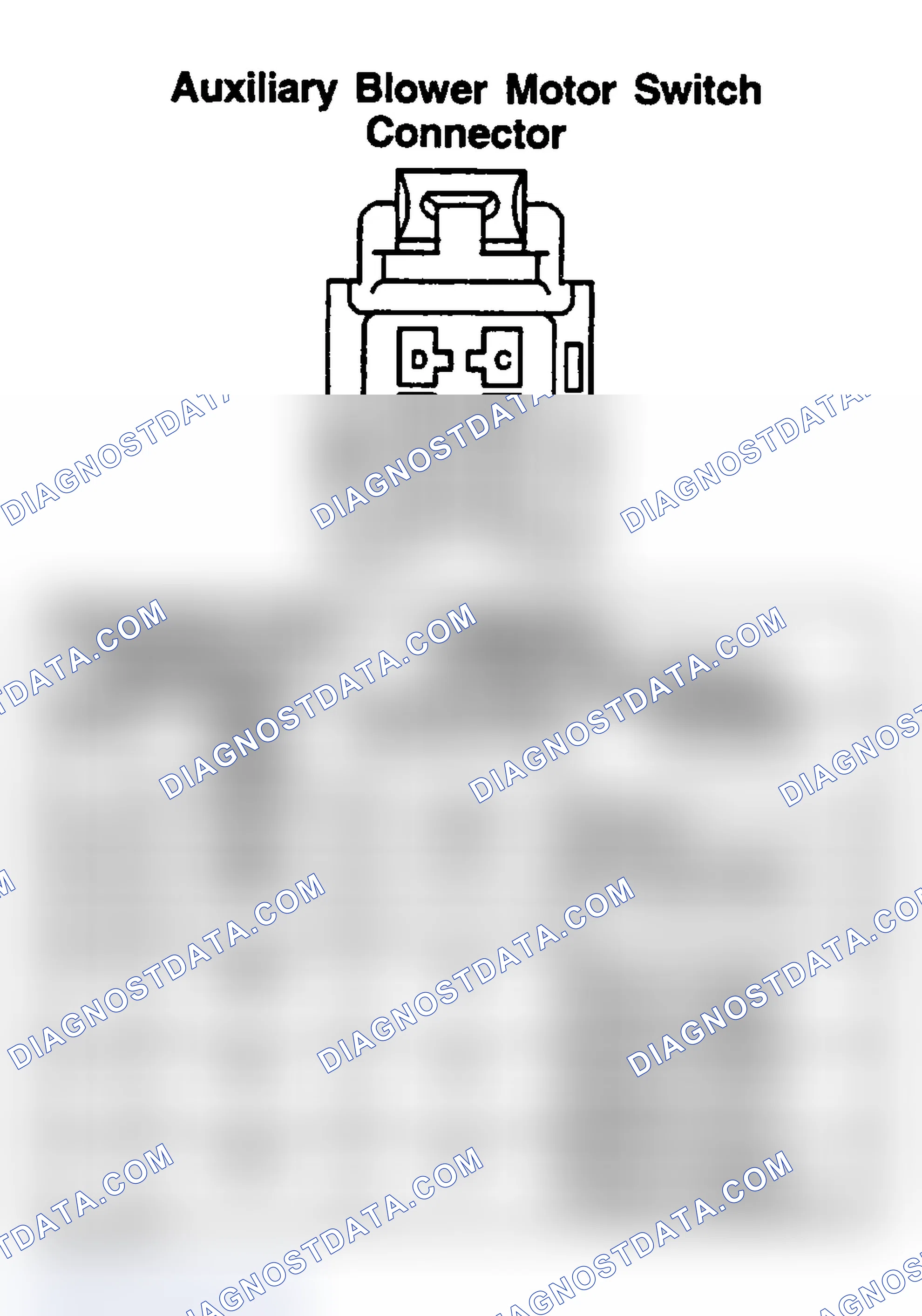 Scheme 121: AUXILIARY BLOWER MOTOR SWITCH