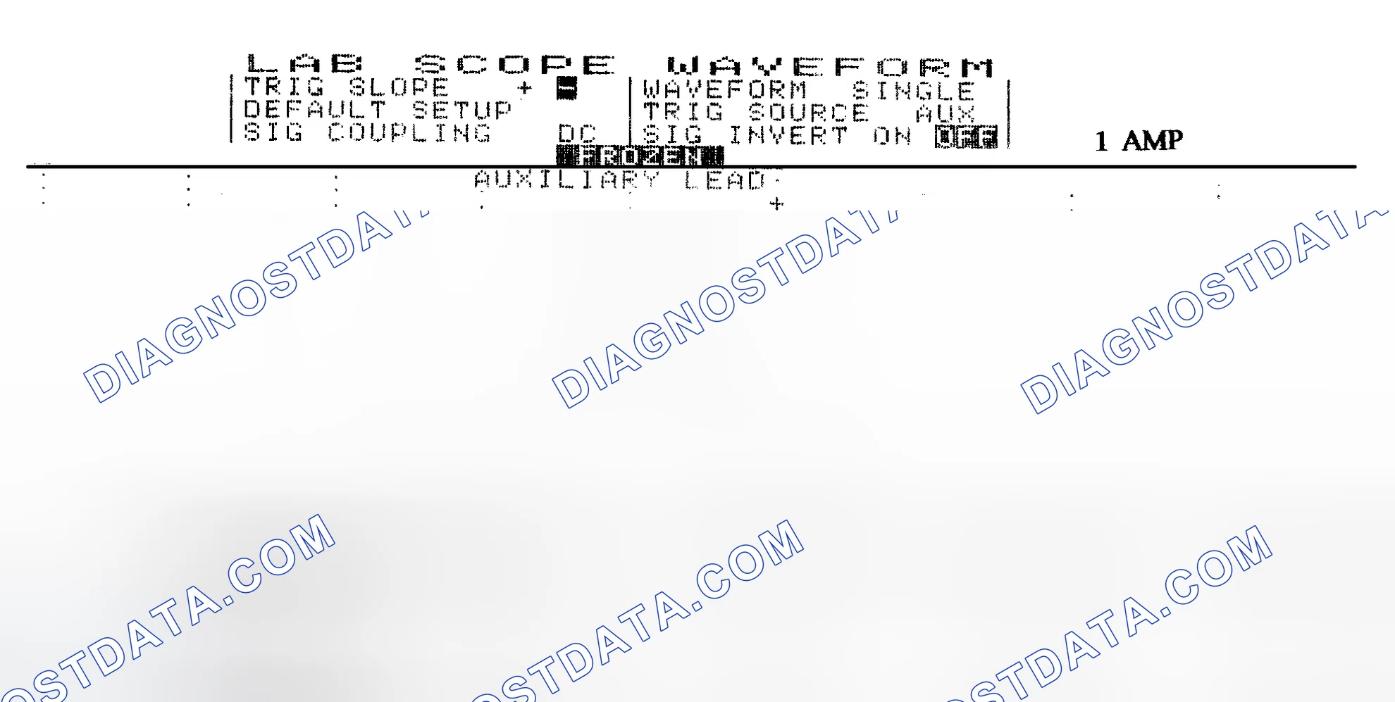 Scheme 20: Single Injector w/Normal Current Flow - Current Pattern