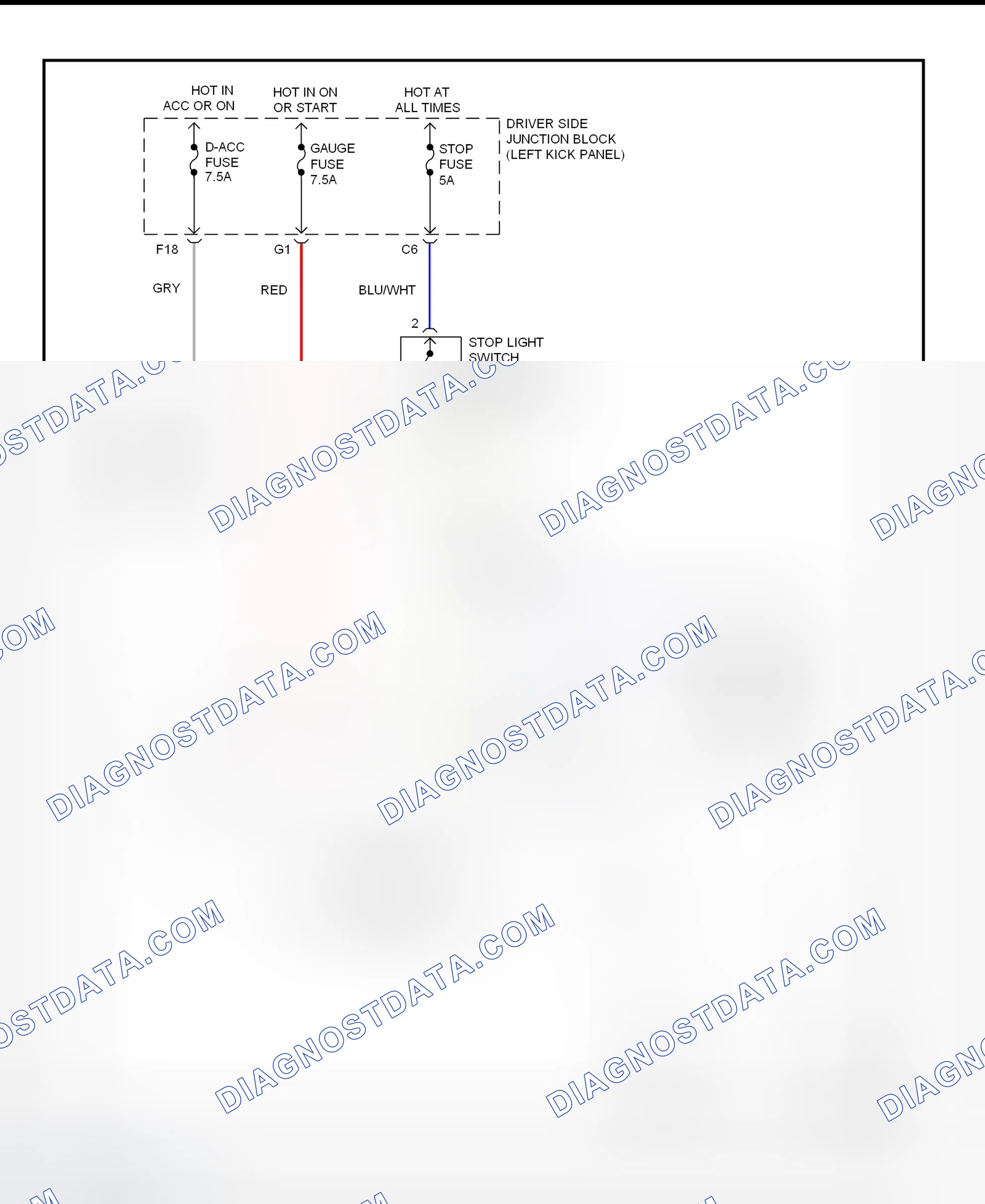 Scheme 293: Shift Interlock System Wiring Diagram (2001 - Lexus LS430)