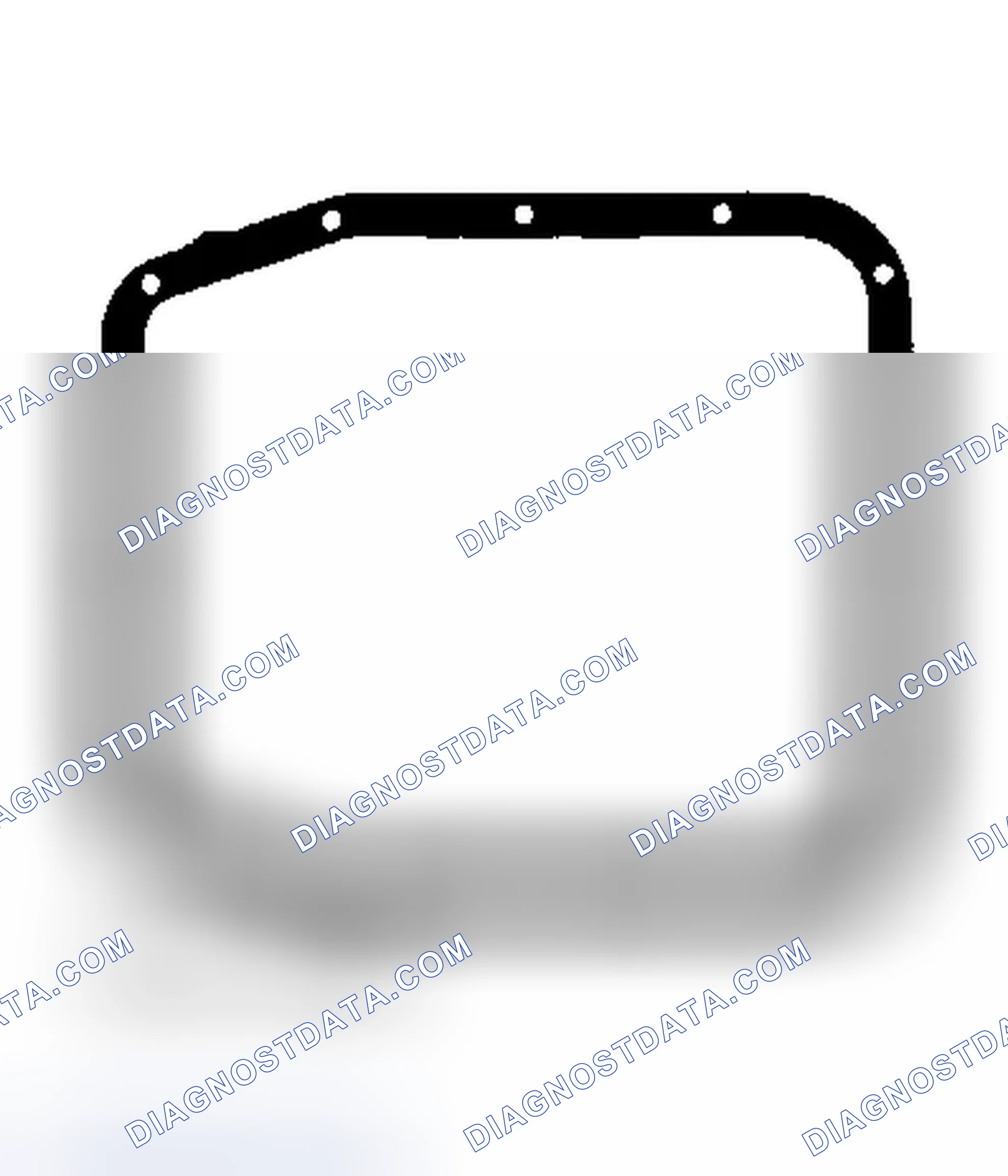 Scheme 8: Identifying Oil Pan Gasket (4R70W)