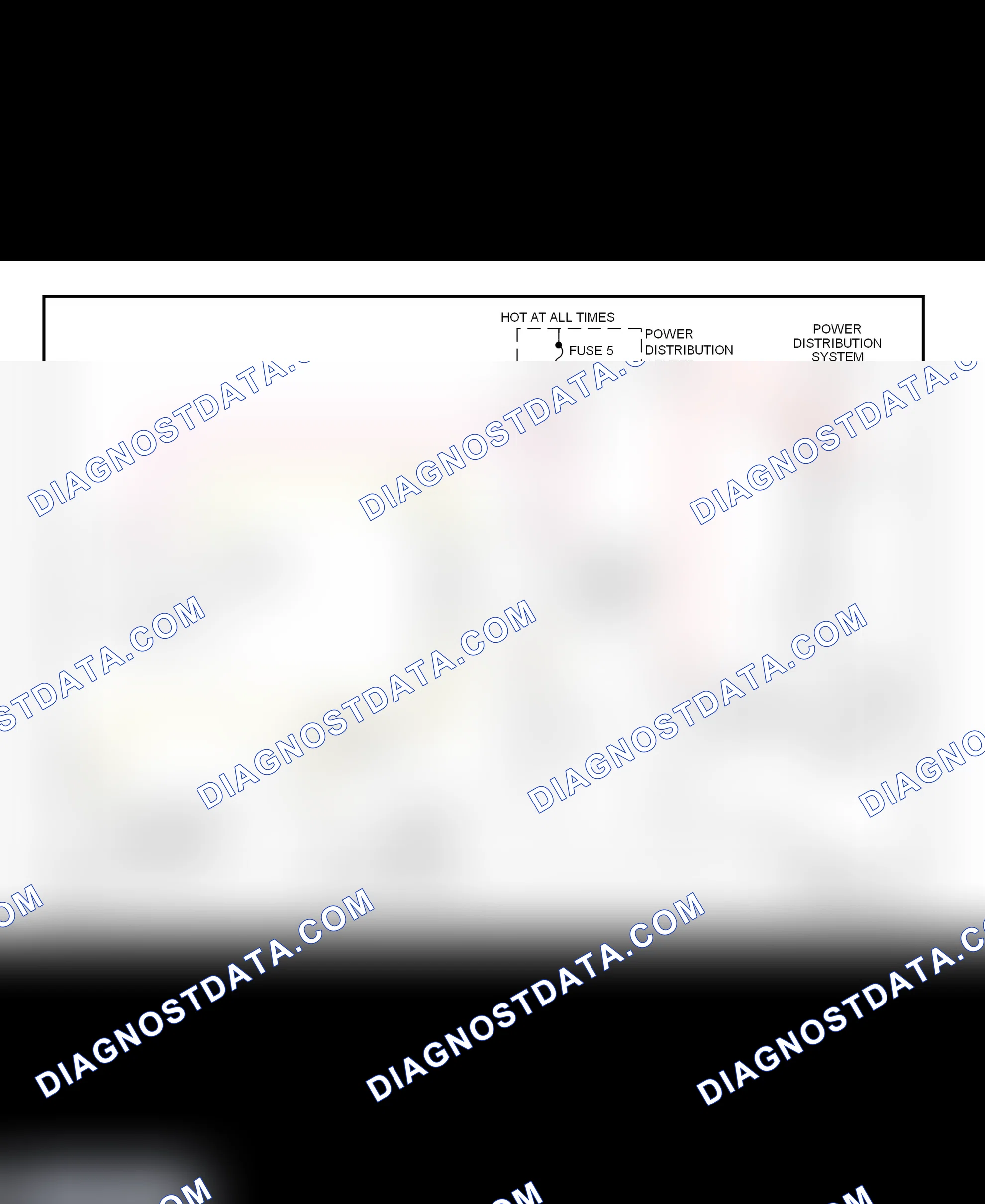 Fig. 11: Starting System Wiring Diagram (Ram Van & Ram Wagon)