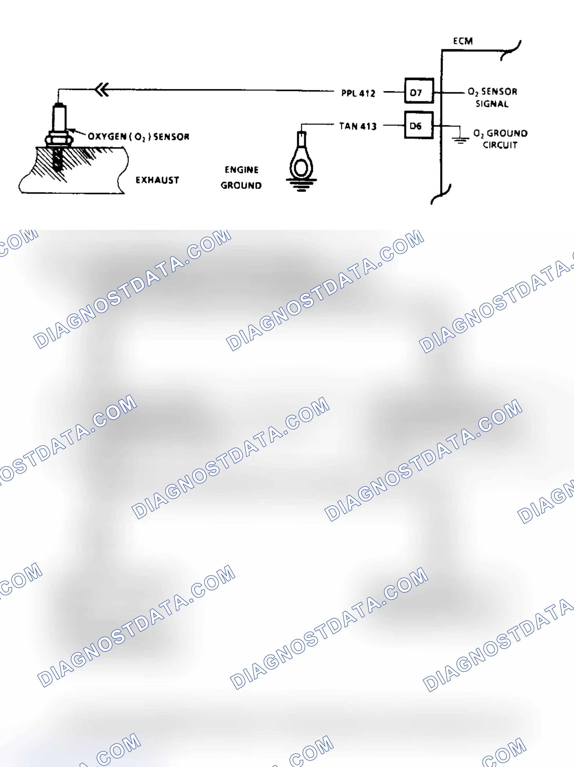 Scheme 77: Code 44, Lean Exhaust Indication Flow Chart & Schematic