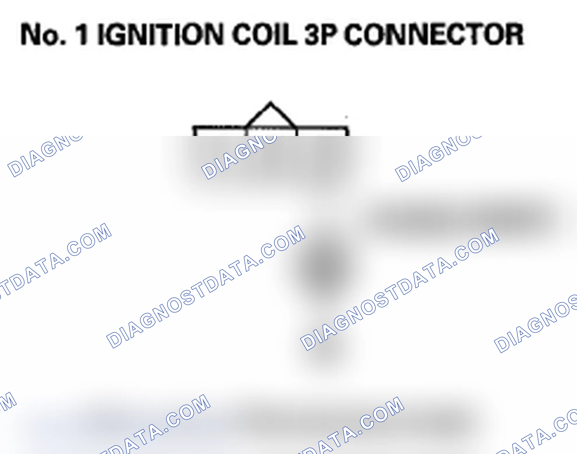 Scheme 63: DTC P0351: No. 1 Cylinder Ignition Coil Circuit Malfunction; DTC P0352: No. 2 Cylinder Ignition Coil
