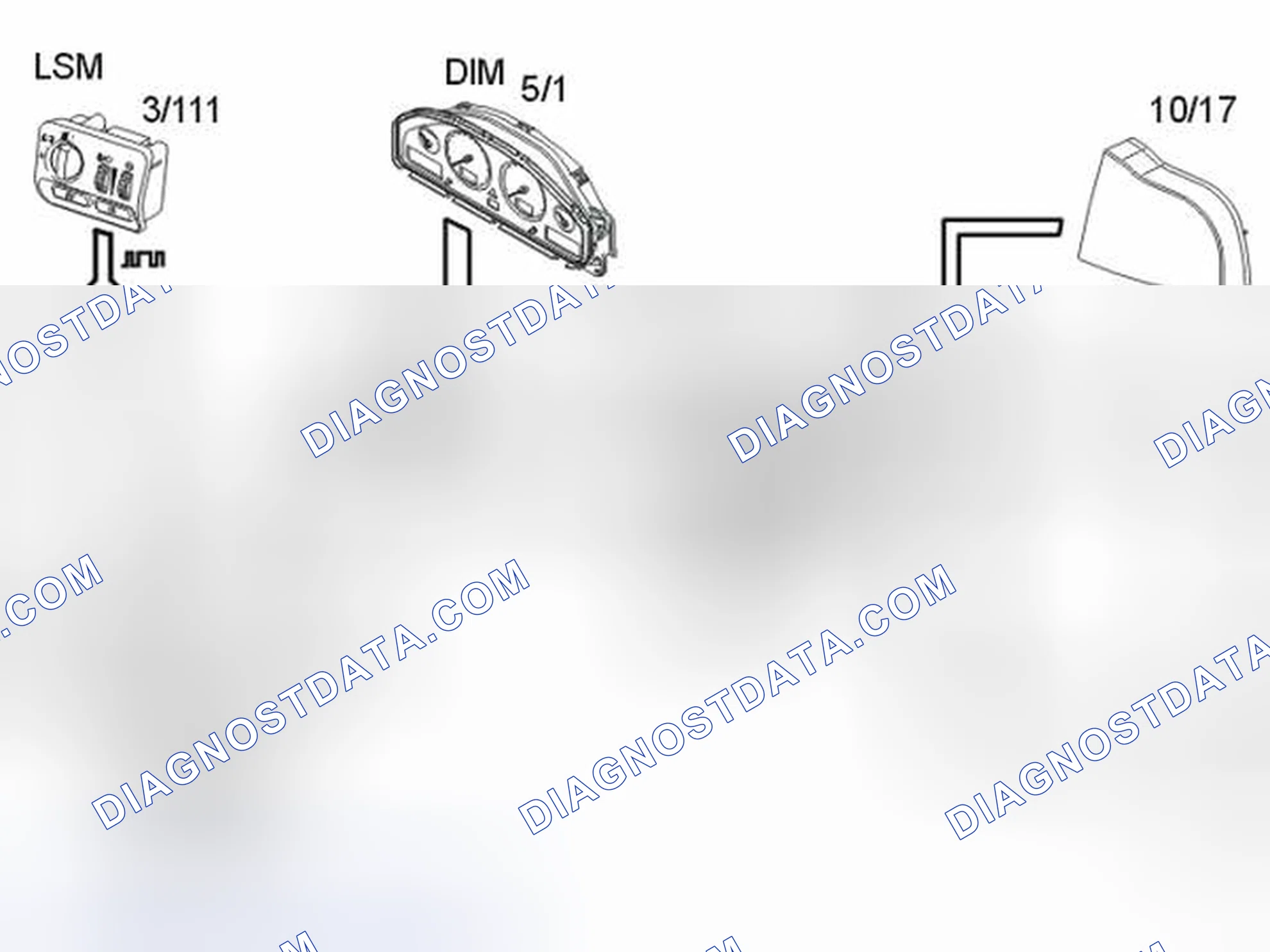Scheme 246: REAR PARKING LAMPS/LICENSE PLATE LIGHTING