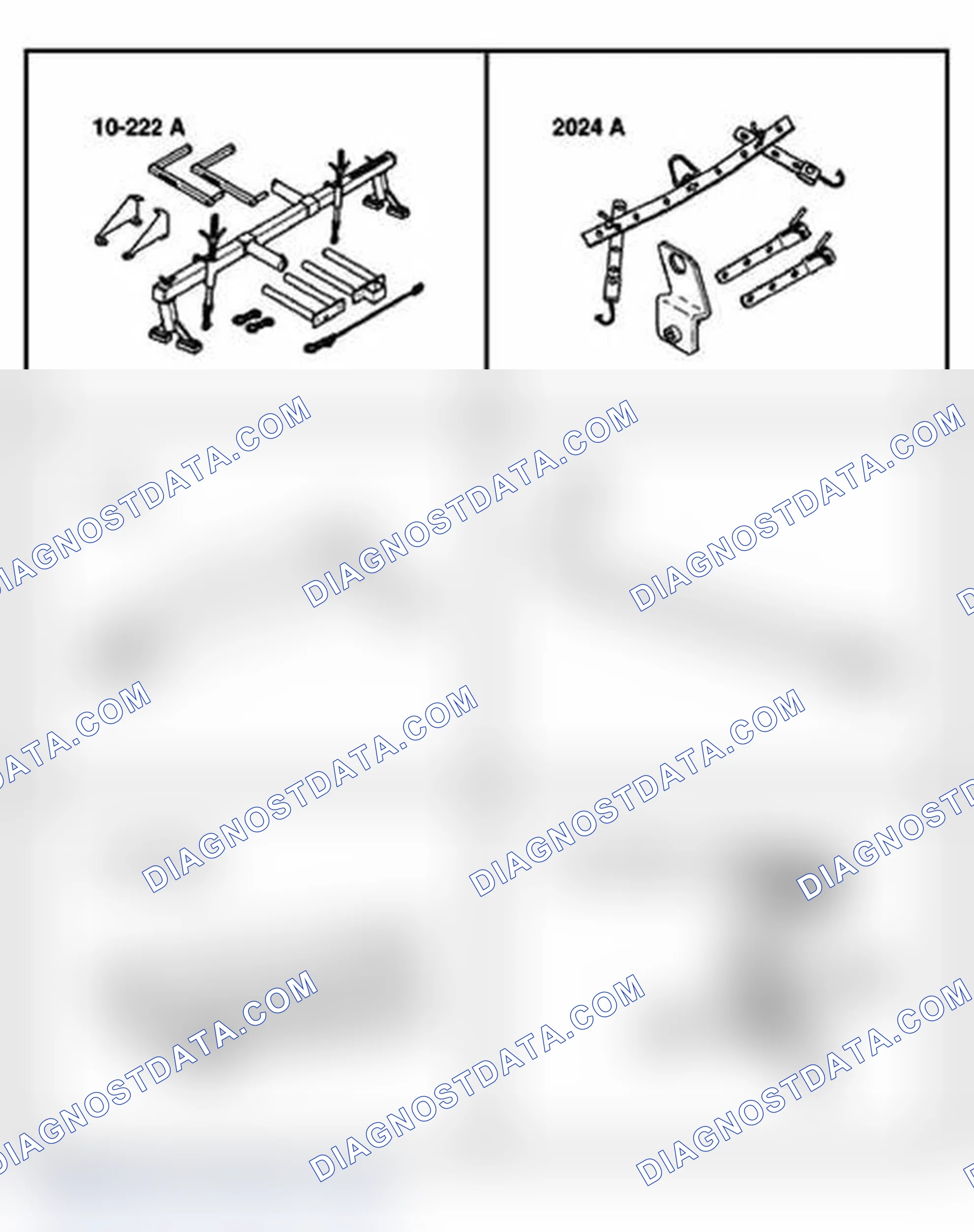Scheme 7: Special tools and equipment