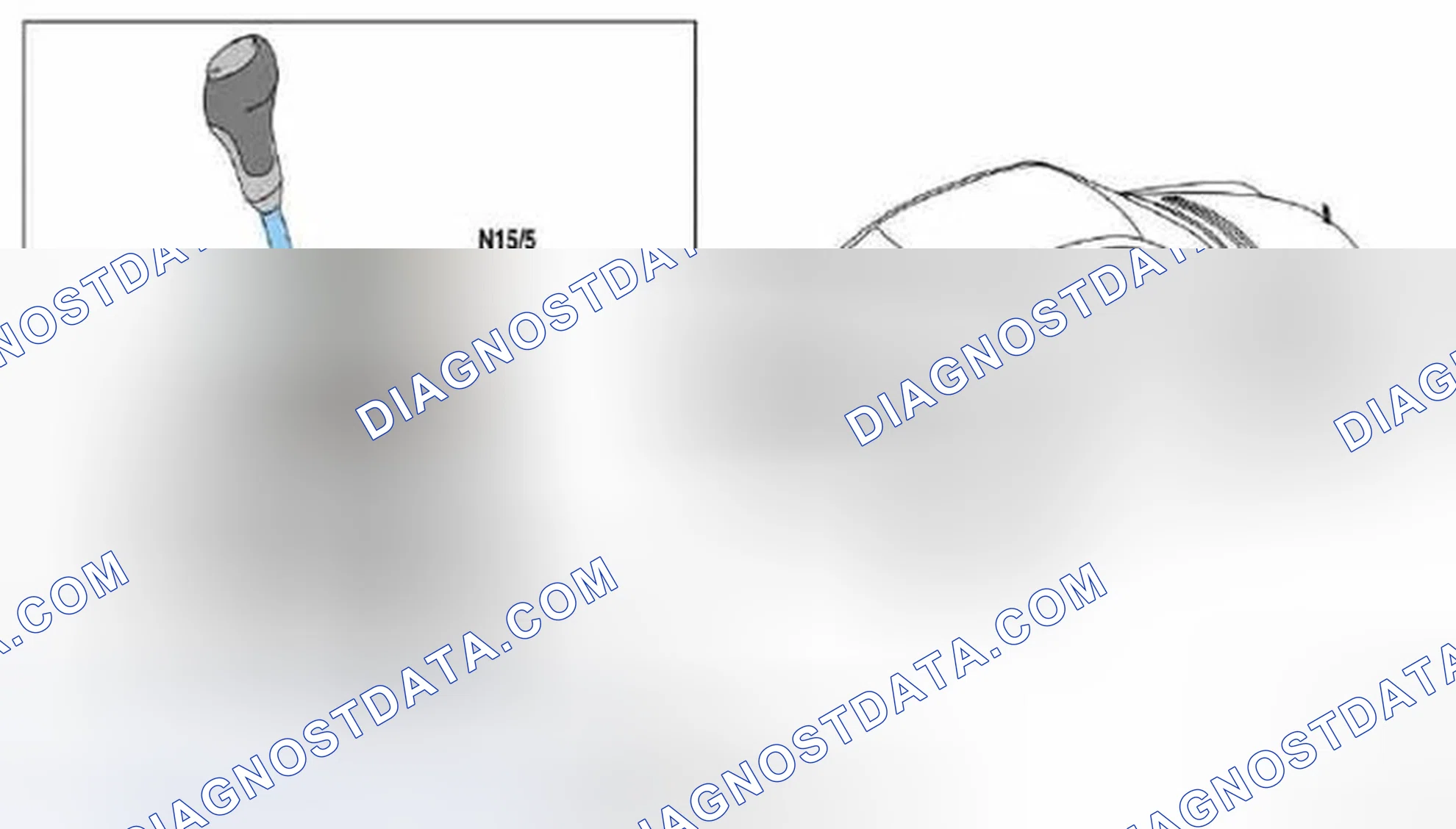 Scheme 59: Identifying Electronic Selector Lever Module Control Unit (Shown On Model 211.0)