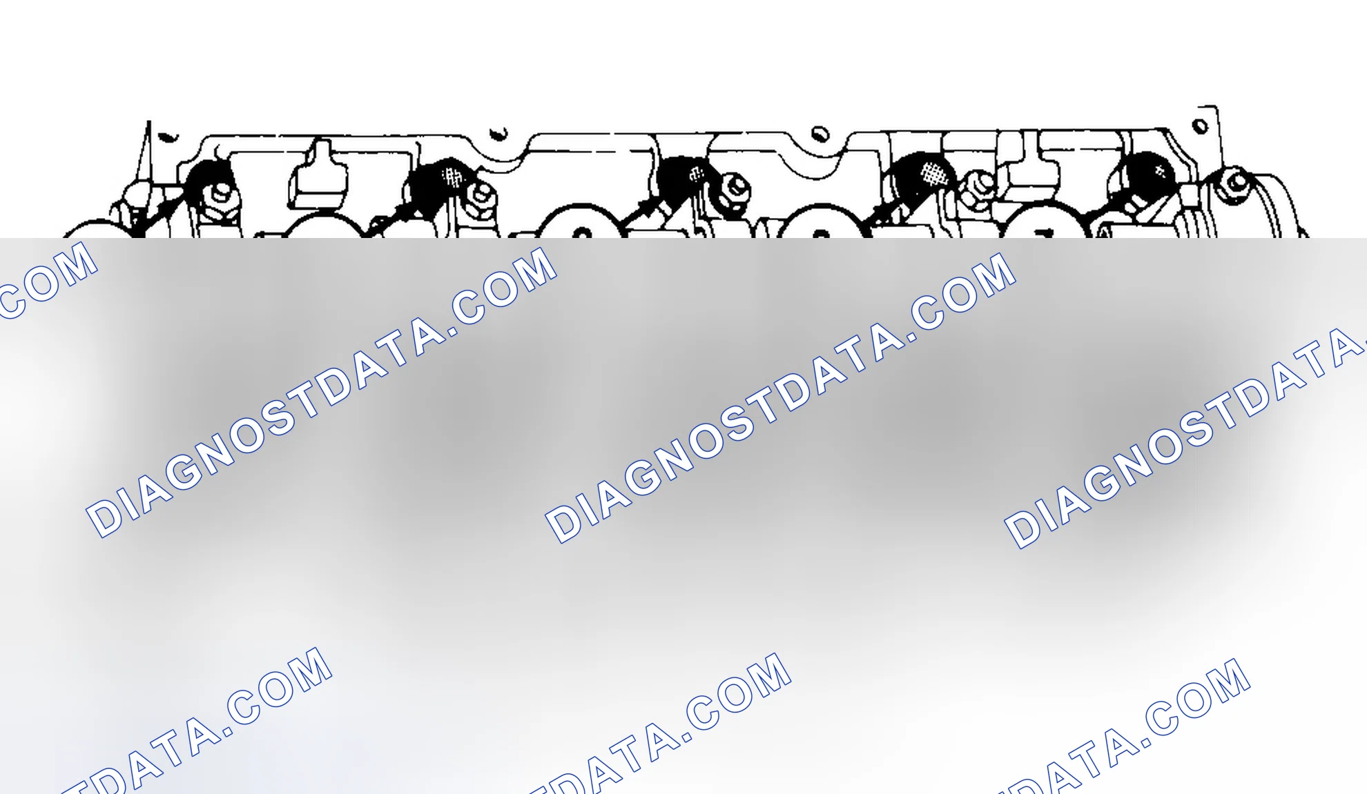 Scheme 7: Typical Cylinder Head Tightening or Loosening Sequence