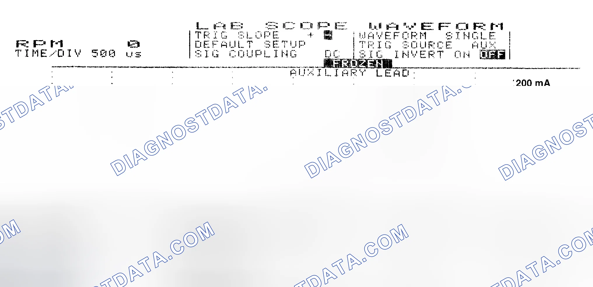 Scheme 17: Single Injector w/Normal Current Flow - Current Pattern