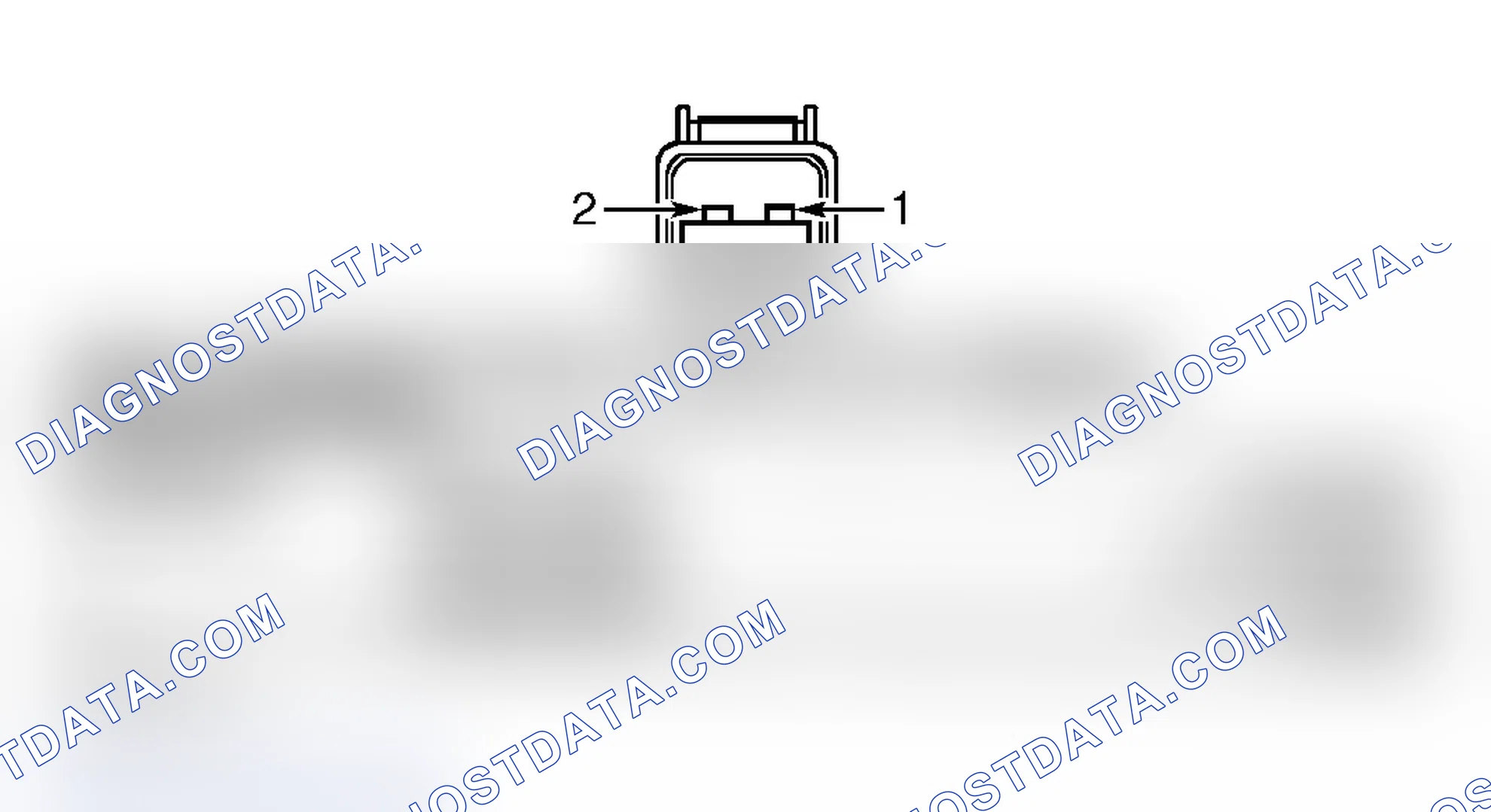 Scheme 782: FUEL TRANSFER PUMP CONNECTOR END VIEW