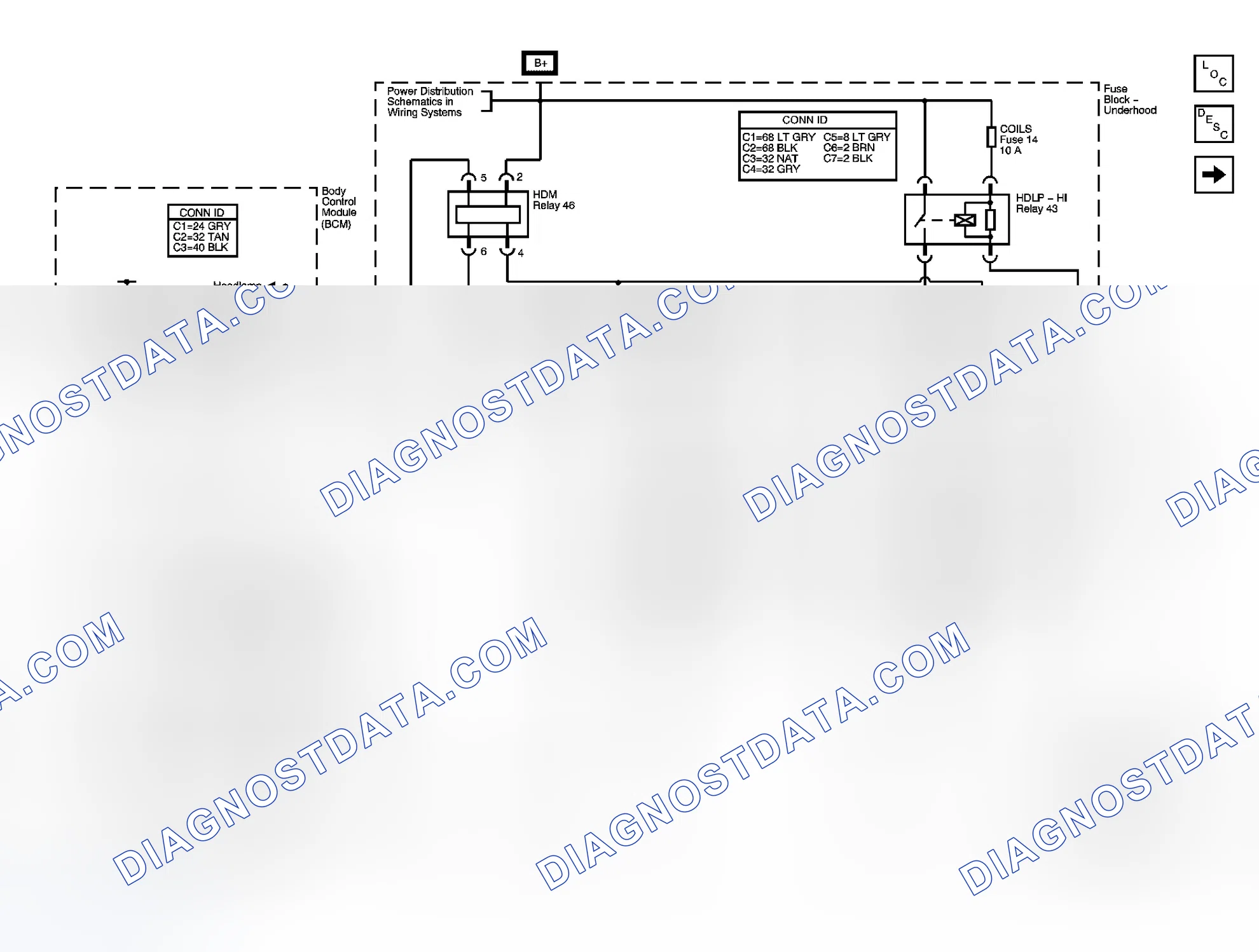Scheme 1: Headlights/Daytime Running Lights (DRL) Schematics