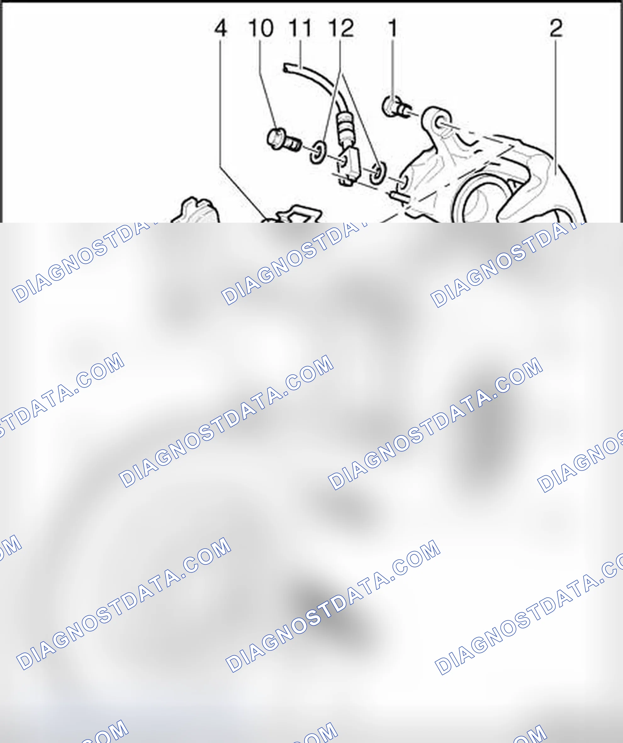 Scheme 80: Brake calipers, servicing