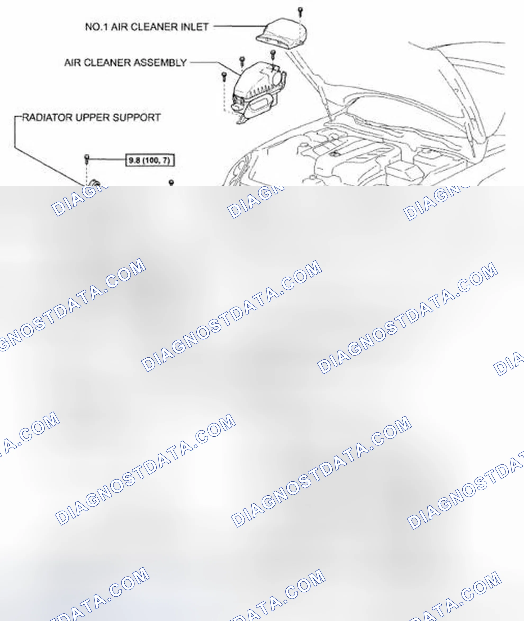 Scheme 184: Identifying Condenser Components With Torque Specifications