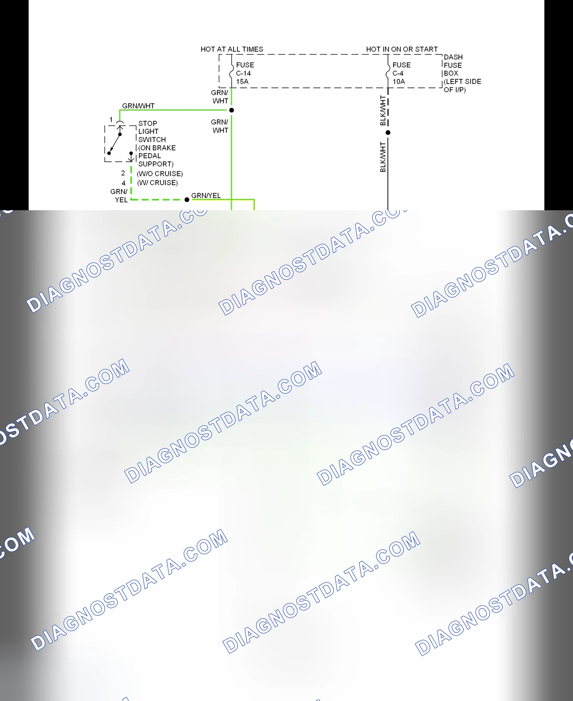 Scheme 36: Shift Lock System Wiring Diagram (1993-94 Trooper)