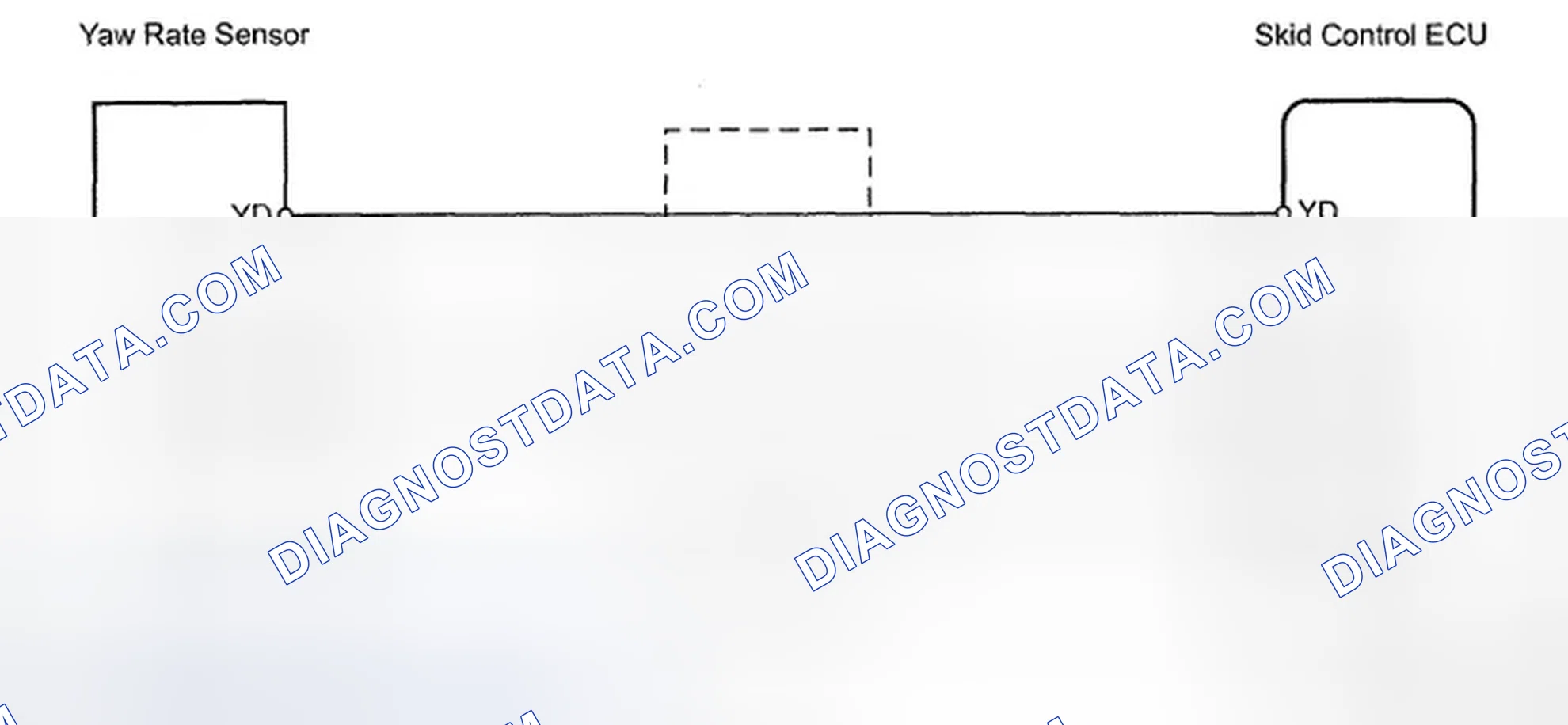 Scheme 20: Open Or Short Circuit In Yaw Rate Sensor Circuit - Wiring Diagram