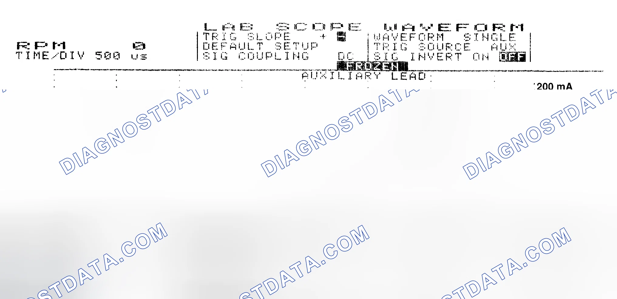Scheme 17: Single Injector w/Normal Current Flow - Current Pattern