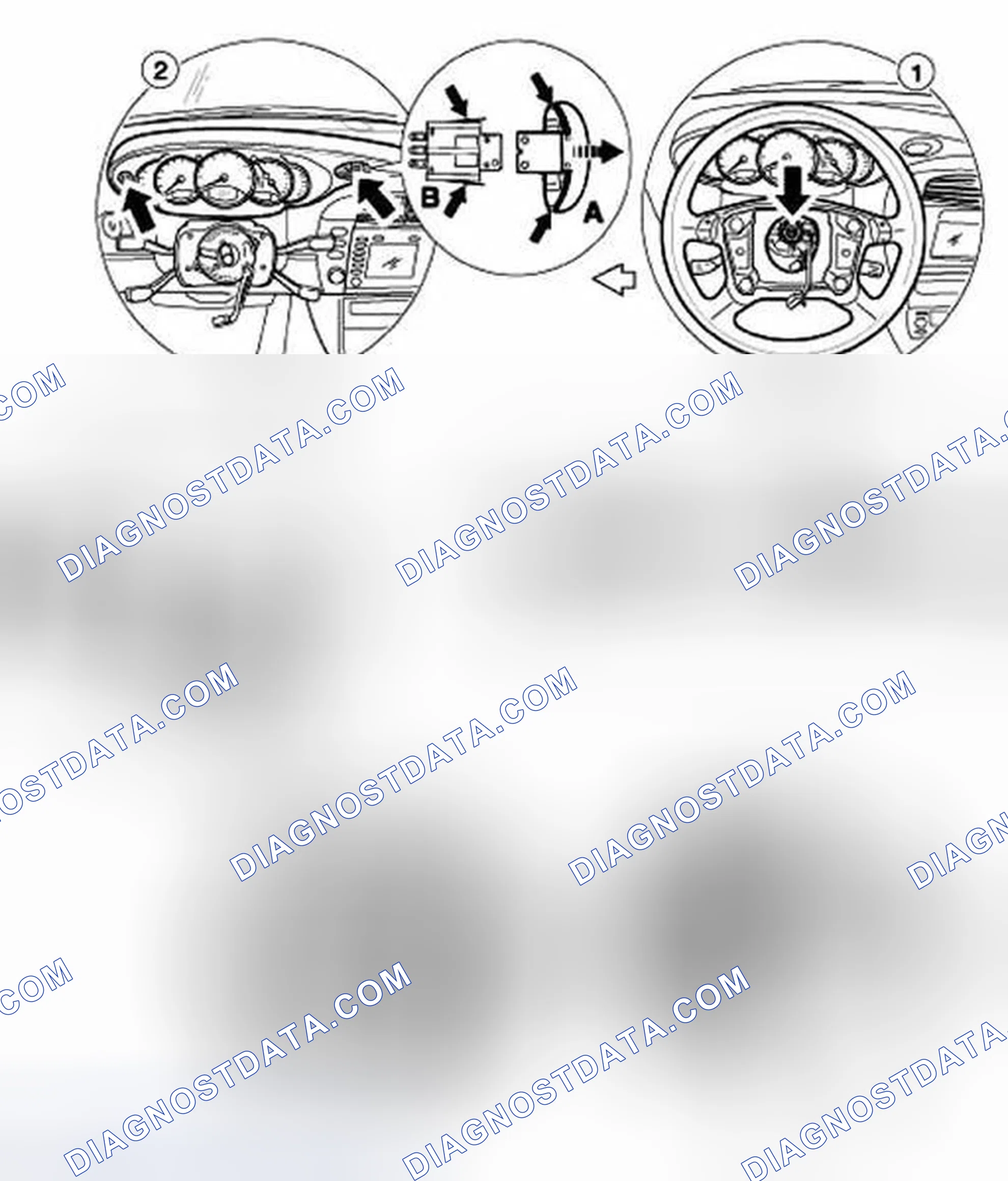 Scheme 18: REMOVING STEERING COLUMN