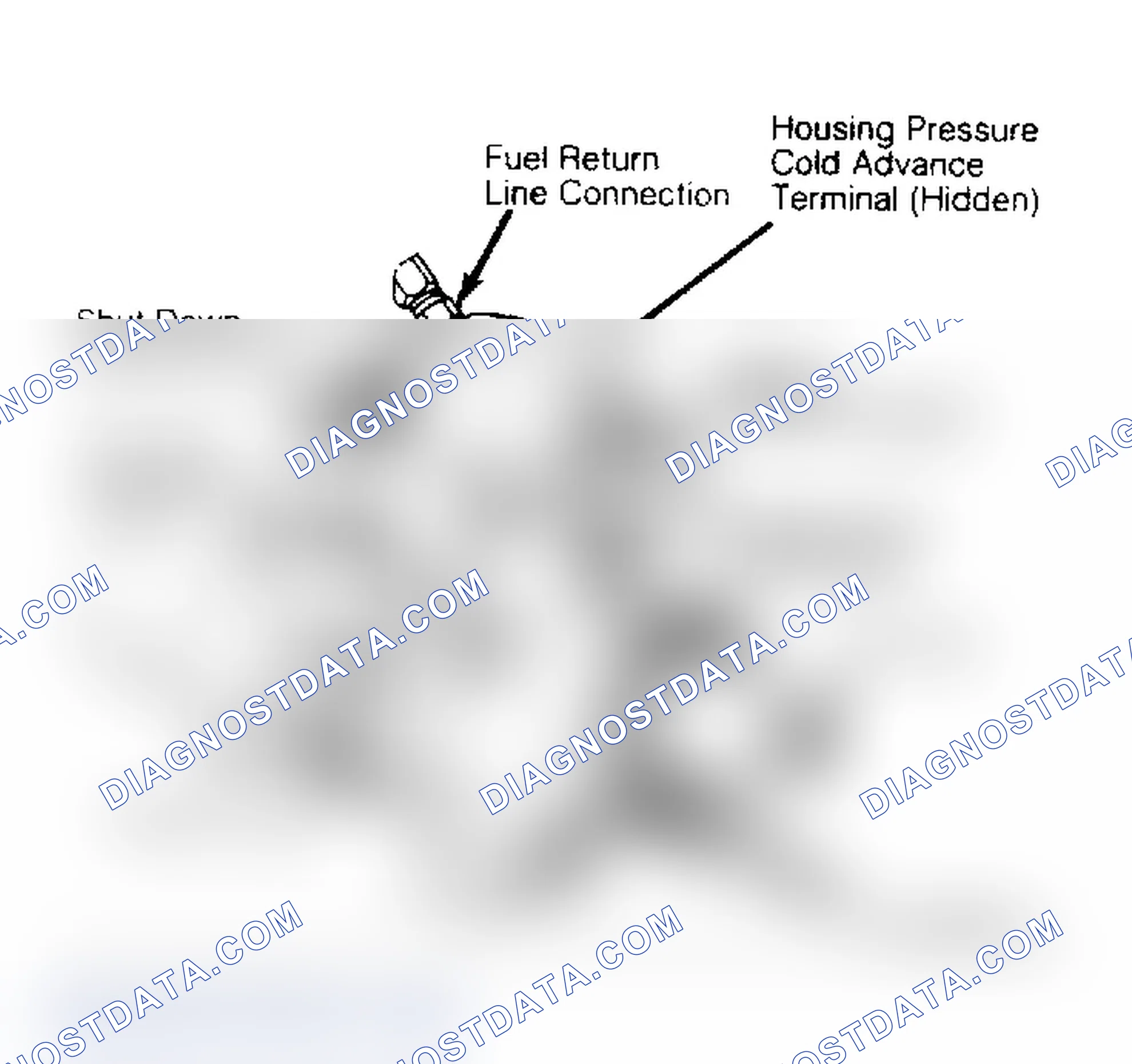 Scheme 37: DIESEL INJECTION PUMP