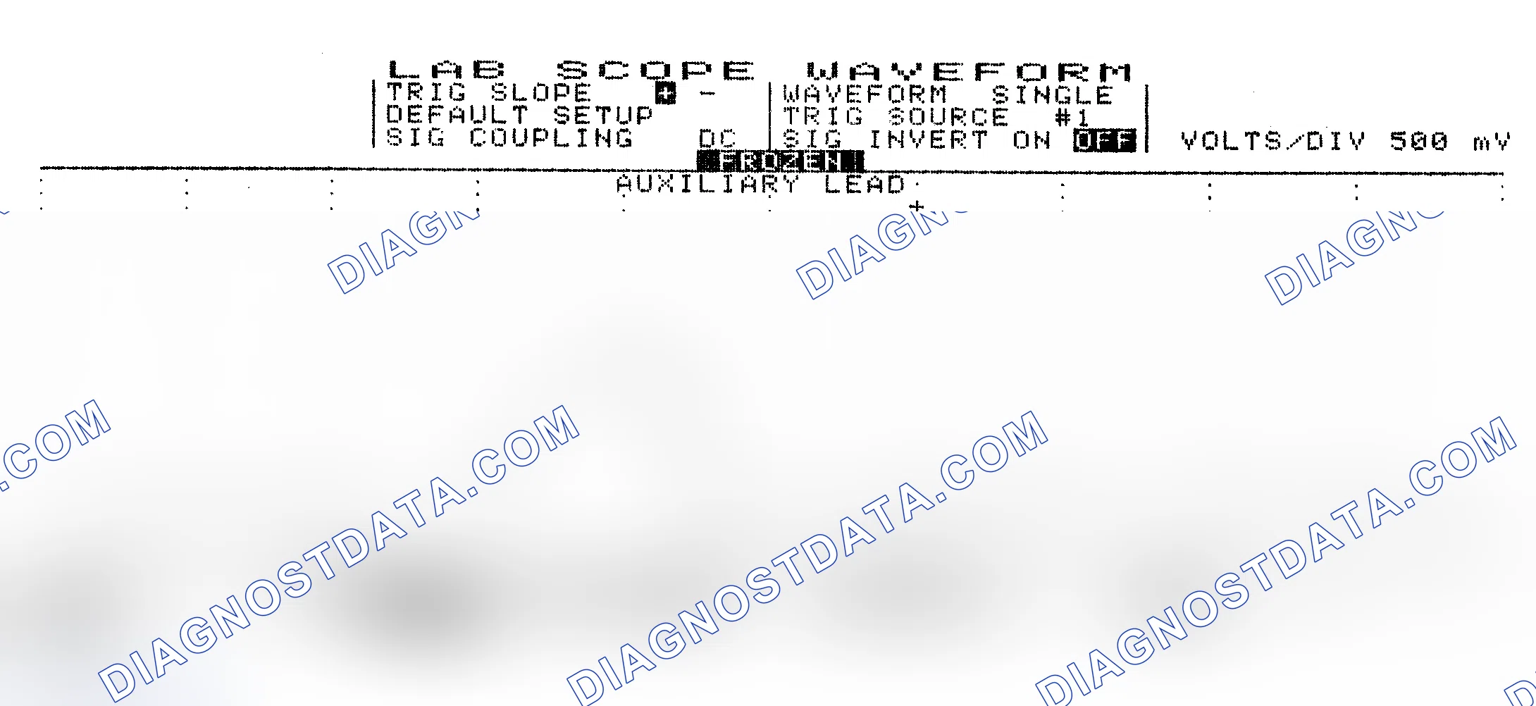 Scheme 10: Single Injector w/Excessive Current Flow - Current Pattern