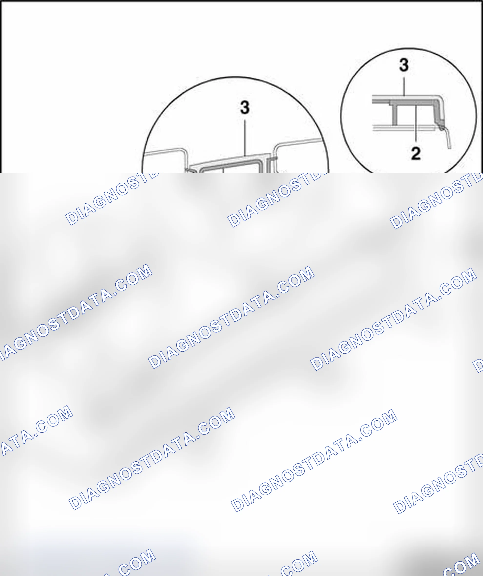 Scheme 236: Roof joint strip, removing and installing (Avant)