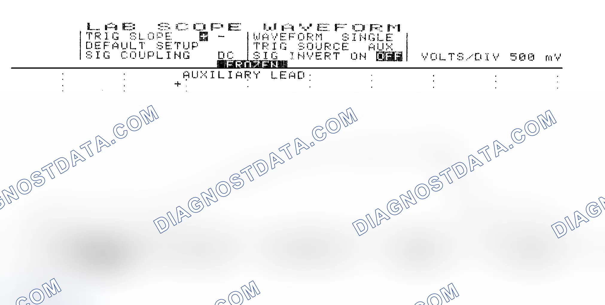 Scheme 14: Single Injector w/Excessive Current Flow - Current Pattern