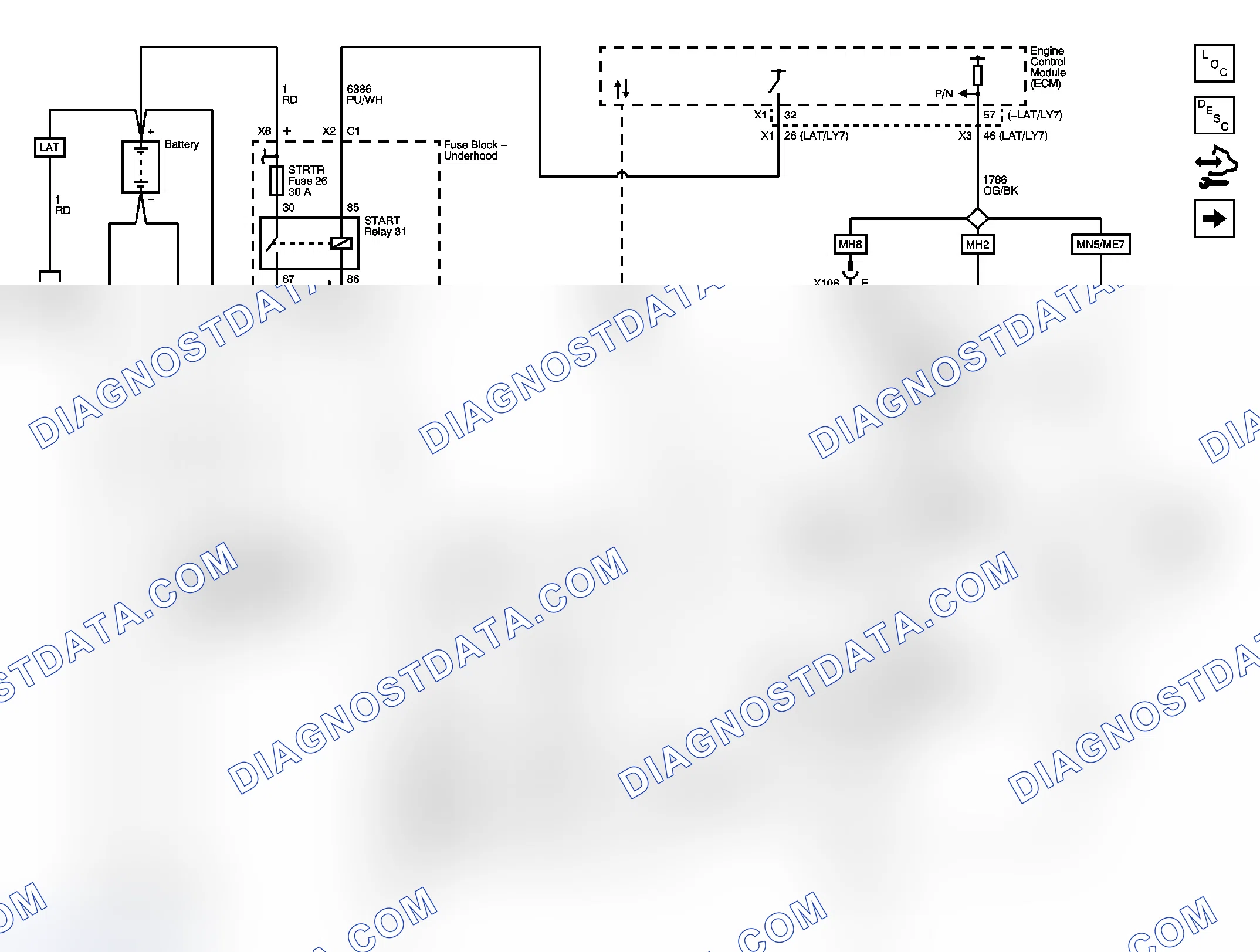 Scheme 1: Starting and Charging Schematics