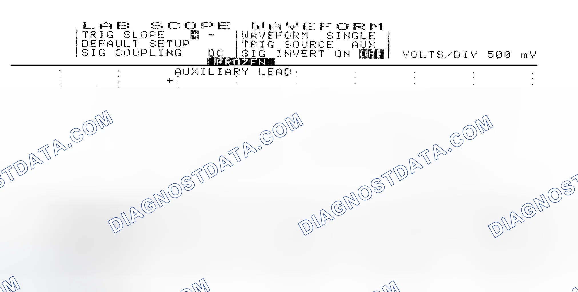 Scheme 14: Single Injector w/Excessive Current Flow - Current Pattern