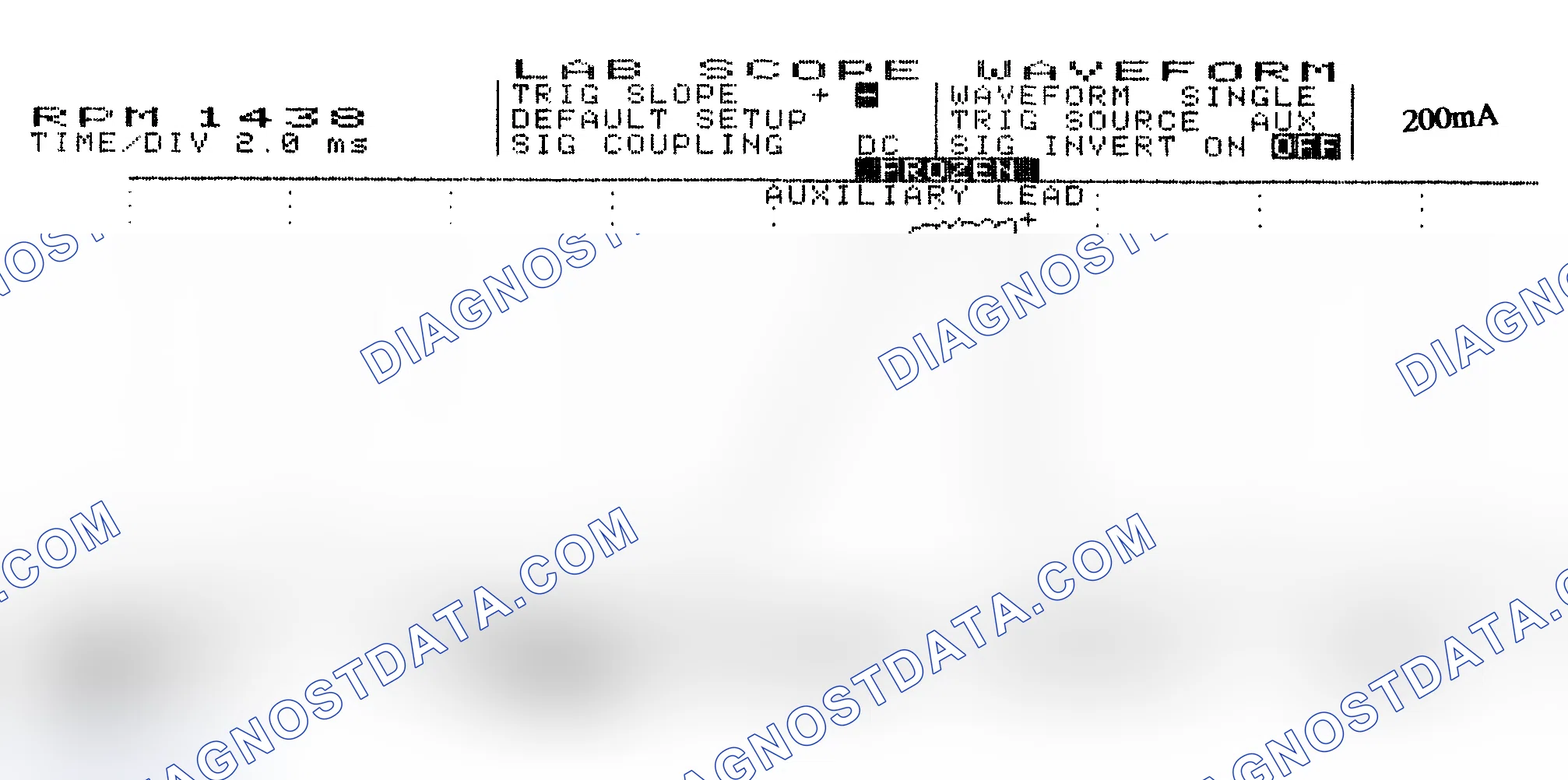 Scheme 15: Single Injector w/Normal Current Flow - Current Pattern