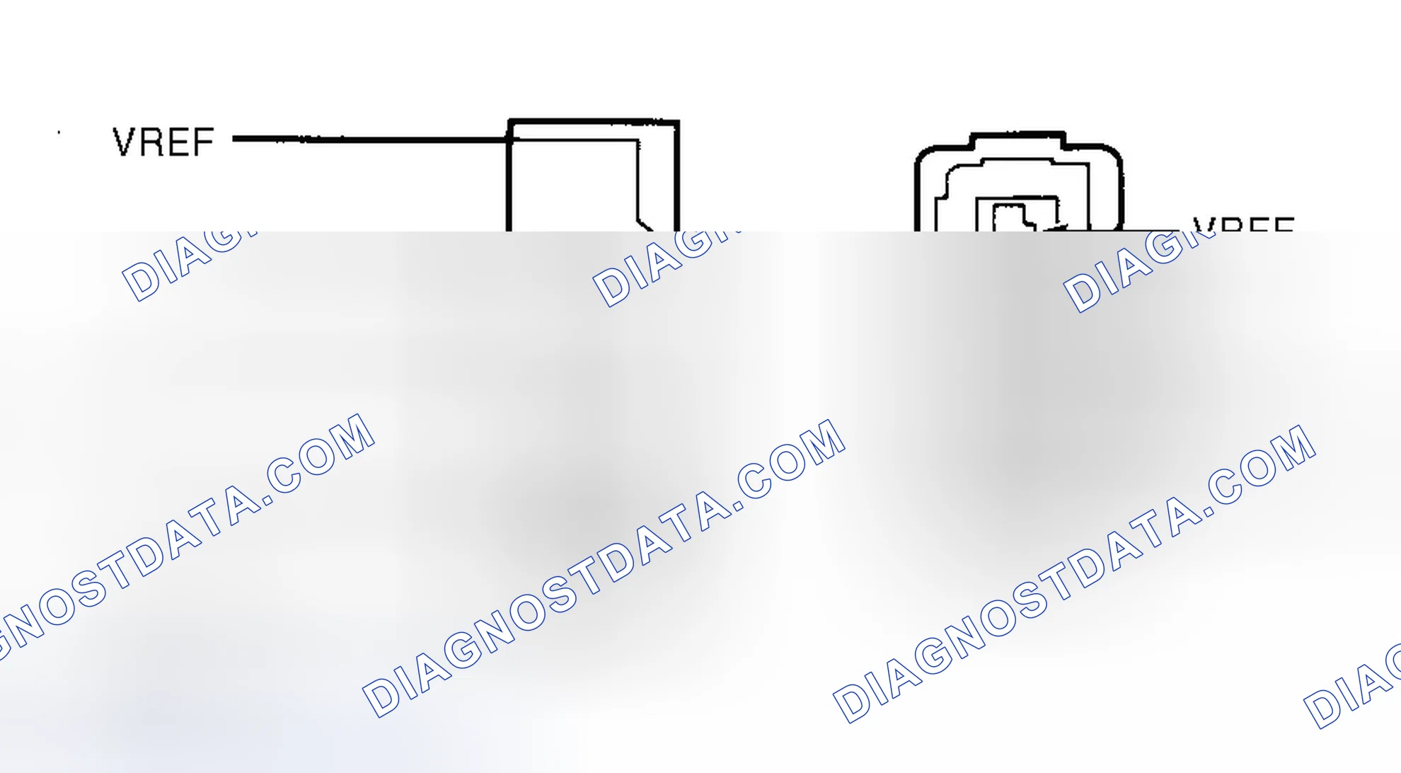 Scheme 34: TP Sensor Circuit & Connector Terminals (A/T)