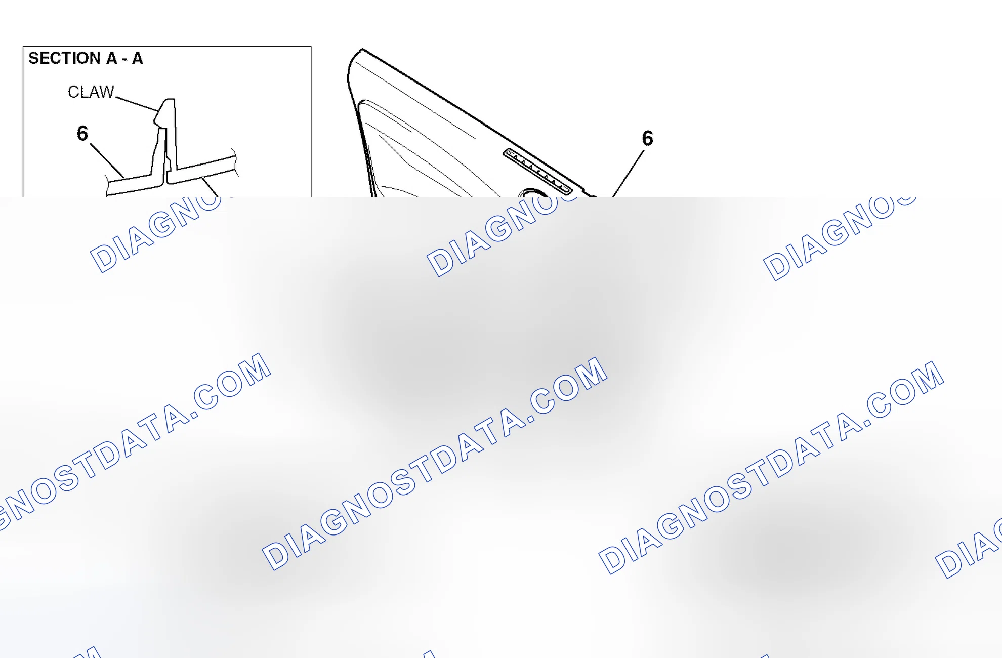 Scheme 33: < FRONT DOOR TRIM >
