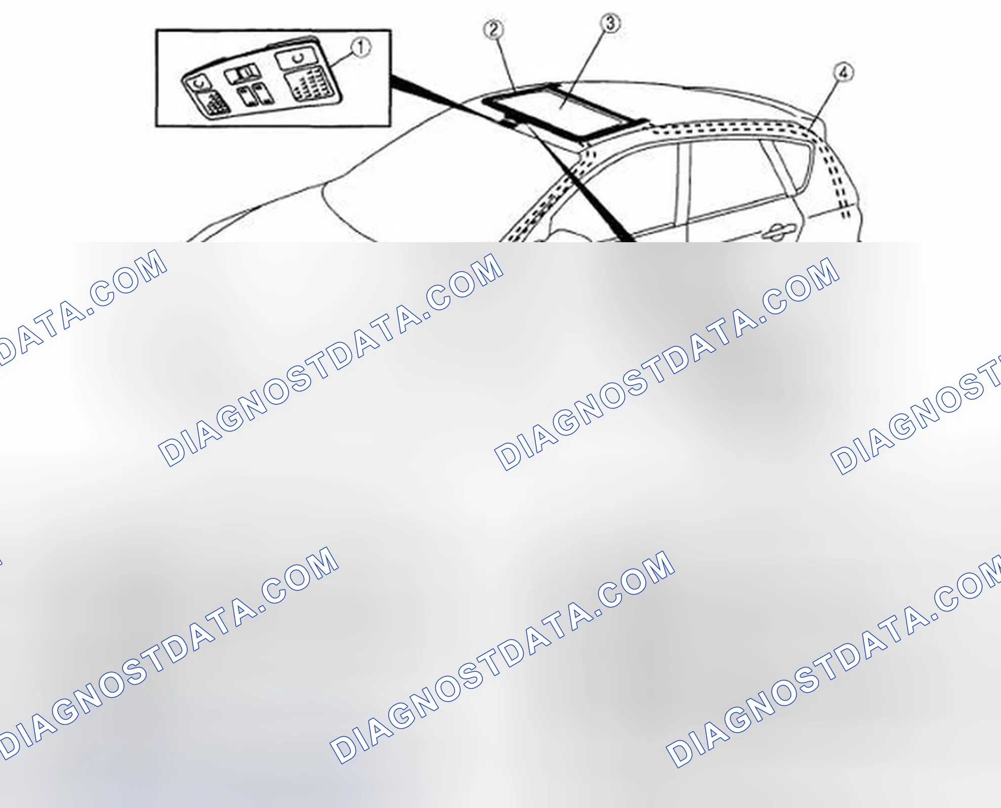 Scheme 1: SUNROOF LOCATION INDEX