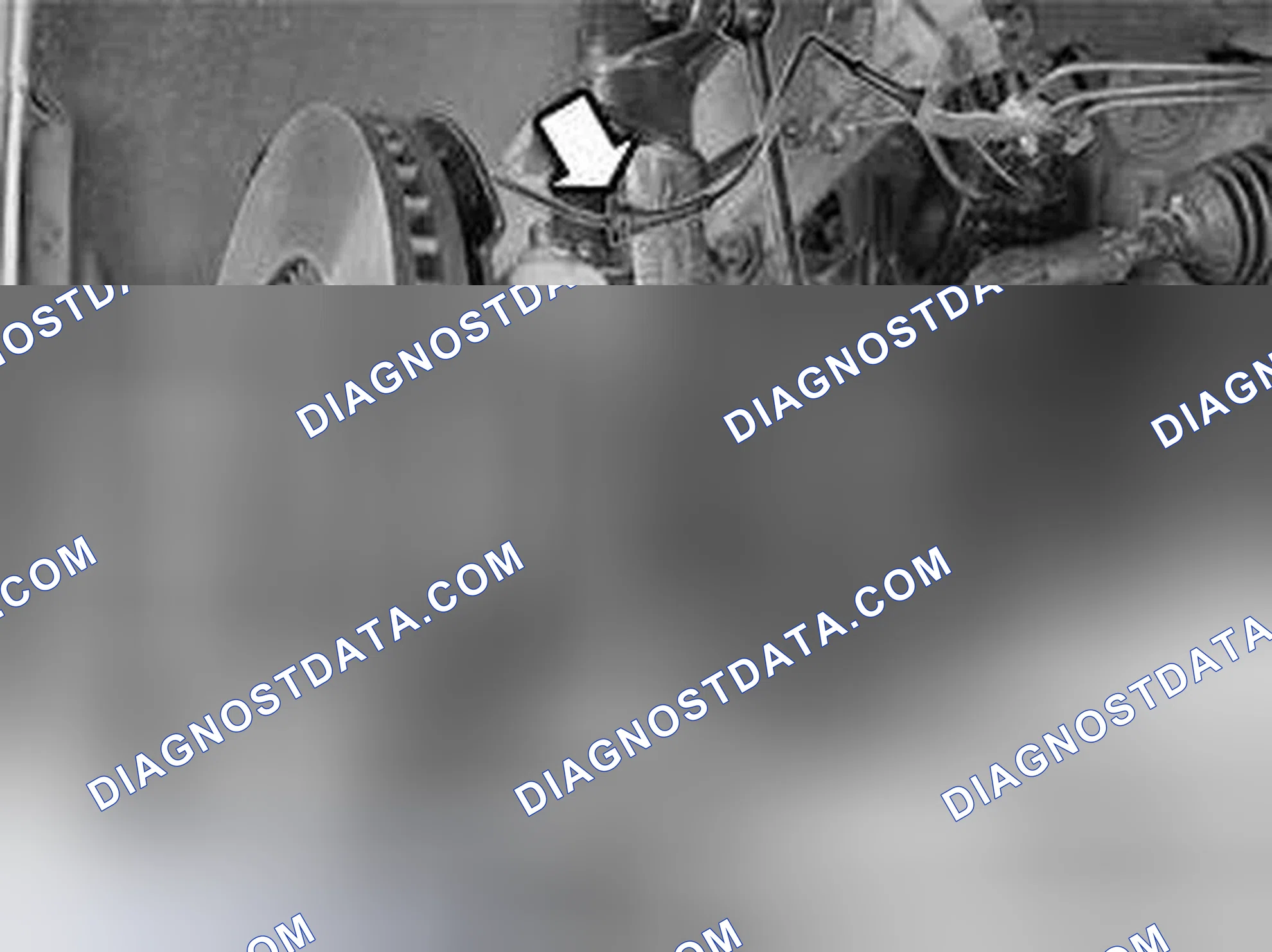 Scheme 217: Removing front suspension components (both sides)