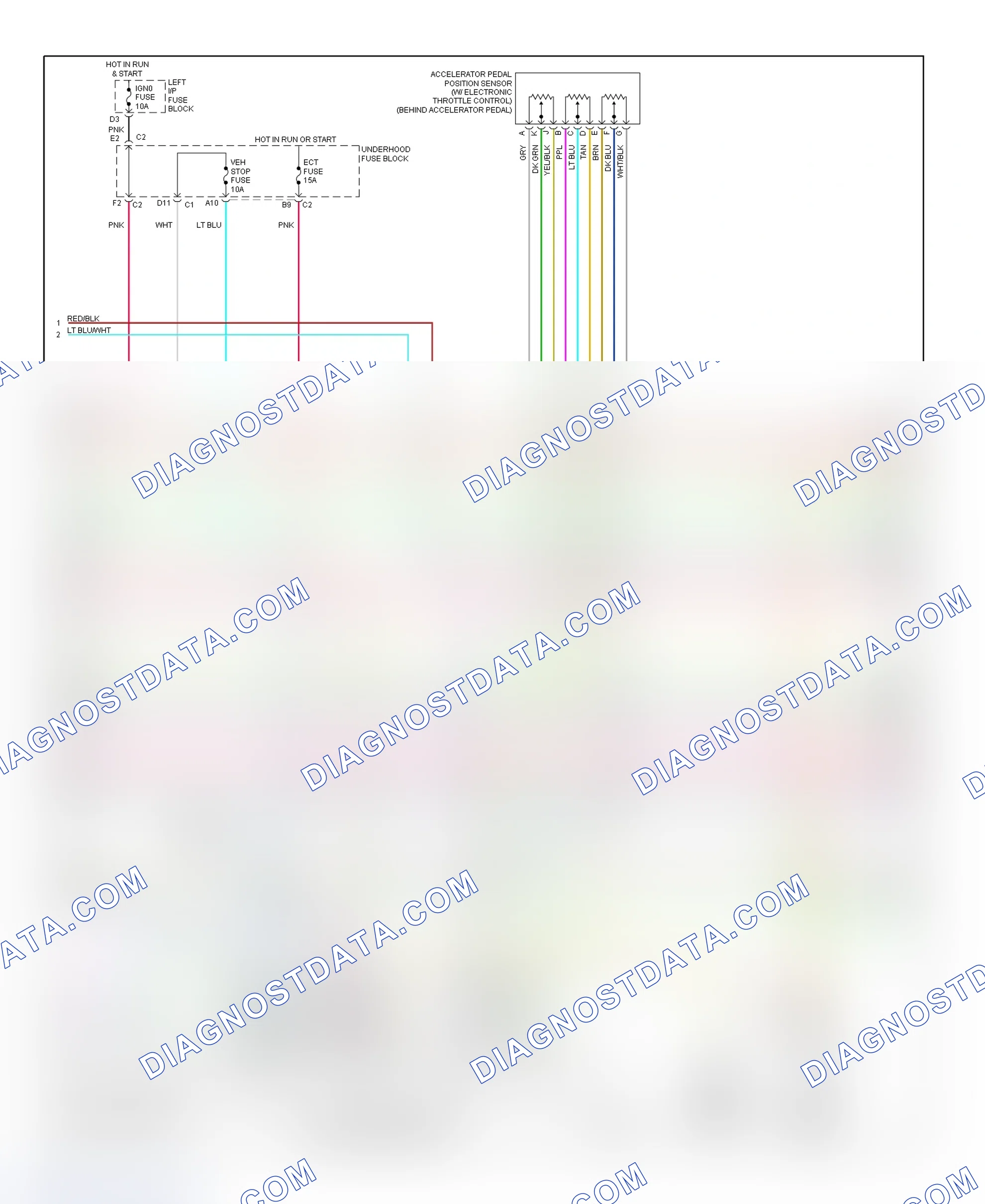 Scheme 54: PCM Wiring Diagram (Escalade, Escalade EXT, Sierra, Silverado, Suburban & Yukon XL - 6.0L Gasoline - With Isolated Ground HO2S - 4 Of 5)