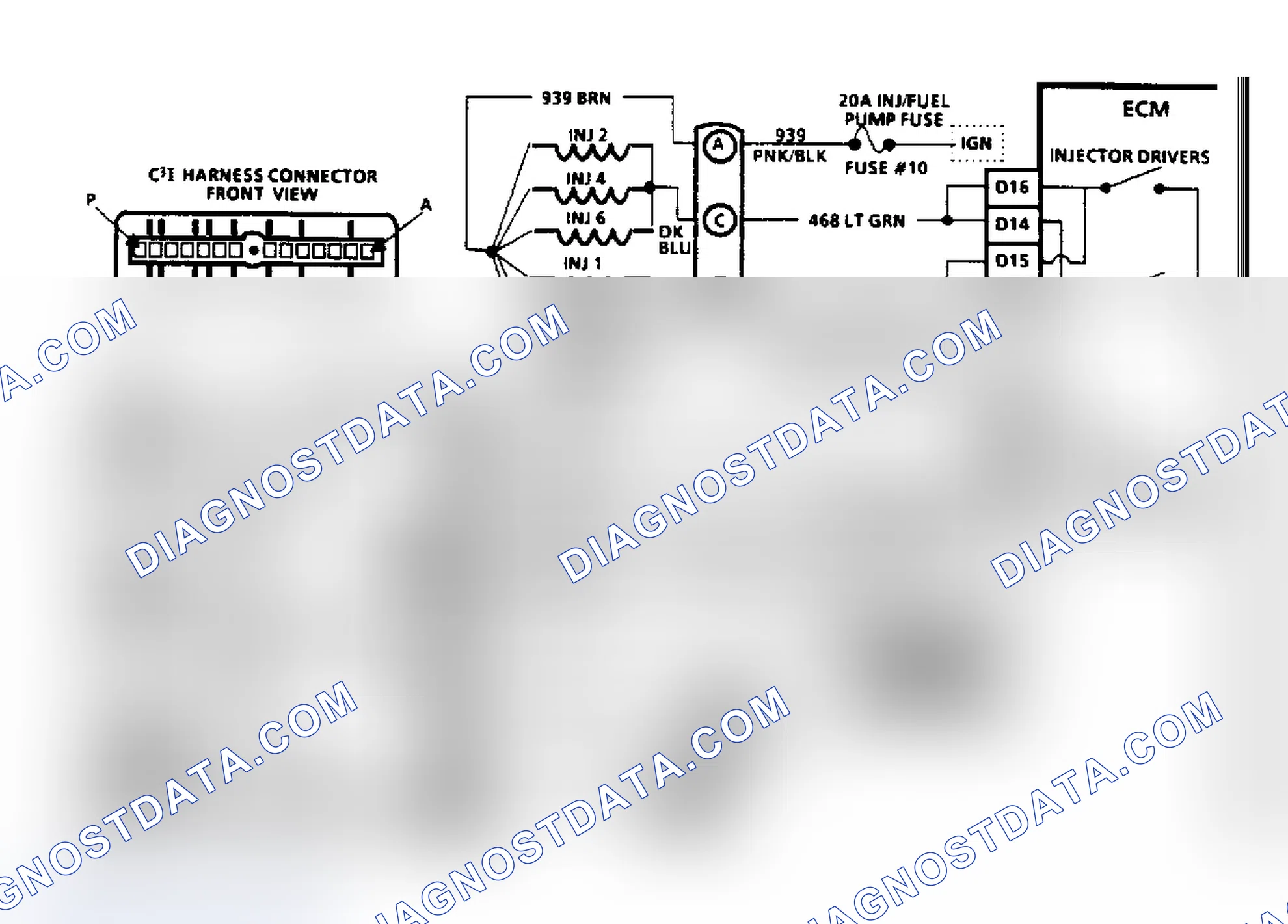 Scheme 269: Ignition System Schematic (3.0L, VIN L)