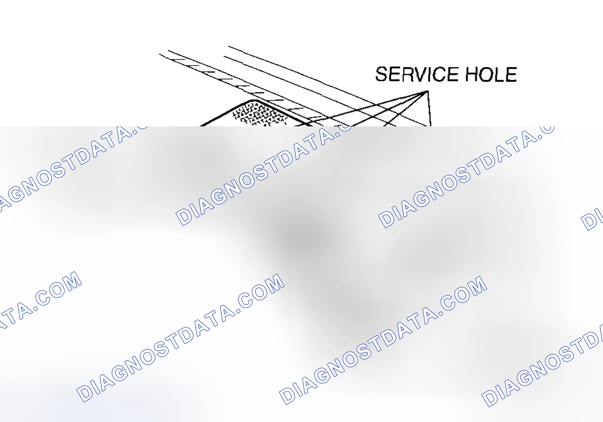 Scheme 38: Center Speaker Cover Removal Note