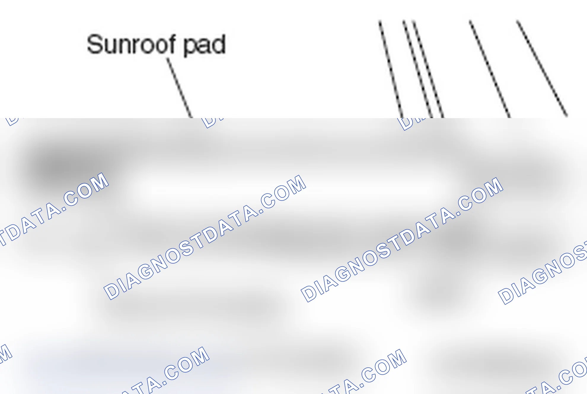 Scheme 29: >> B << SUNROOF PAD INSTALLATION