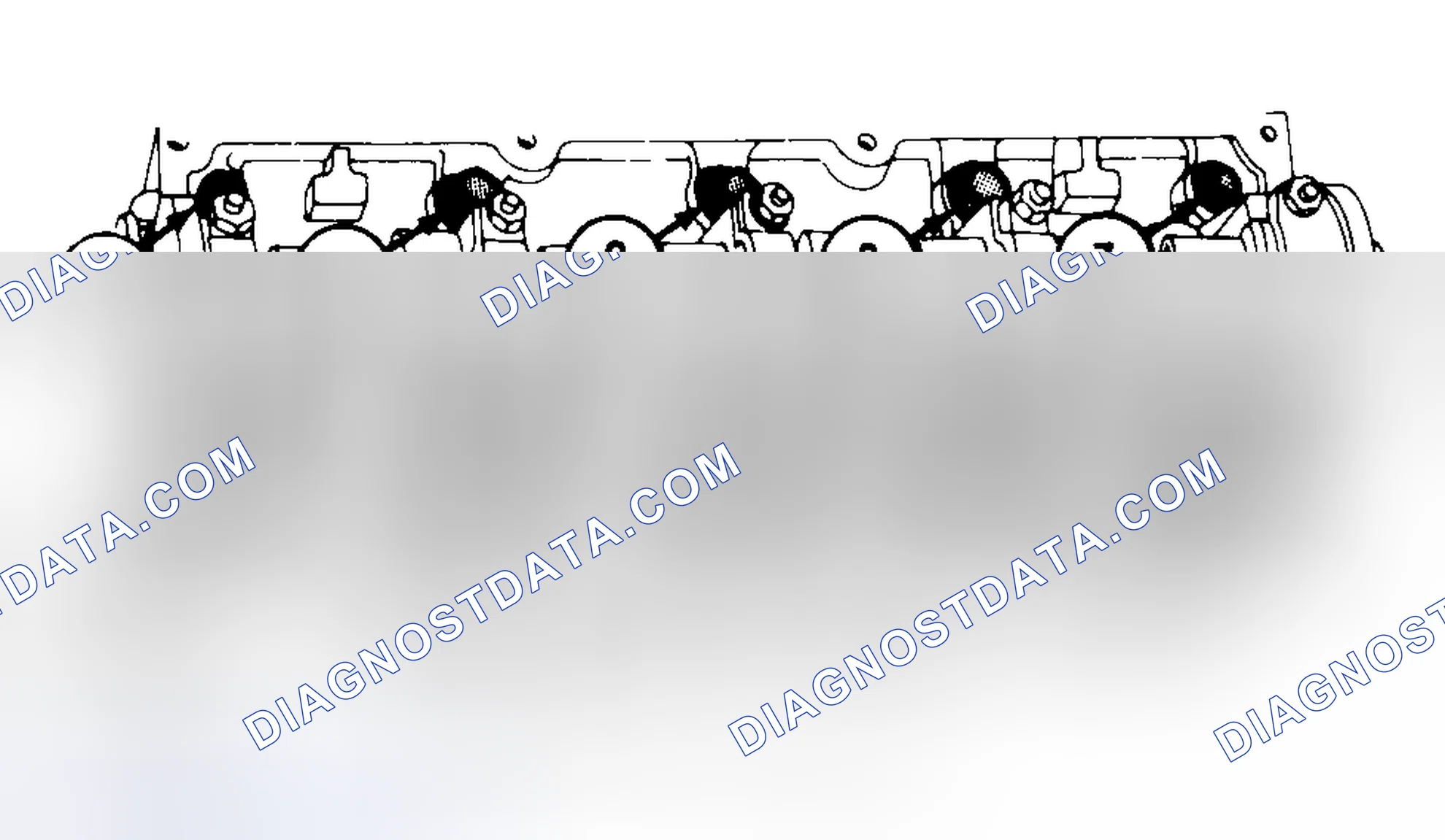 Scheme 7: Typical Cylinder Head Tightening or Loosening Sequence