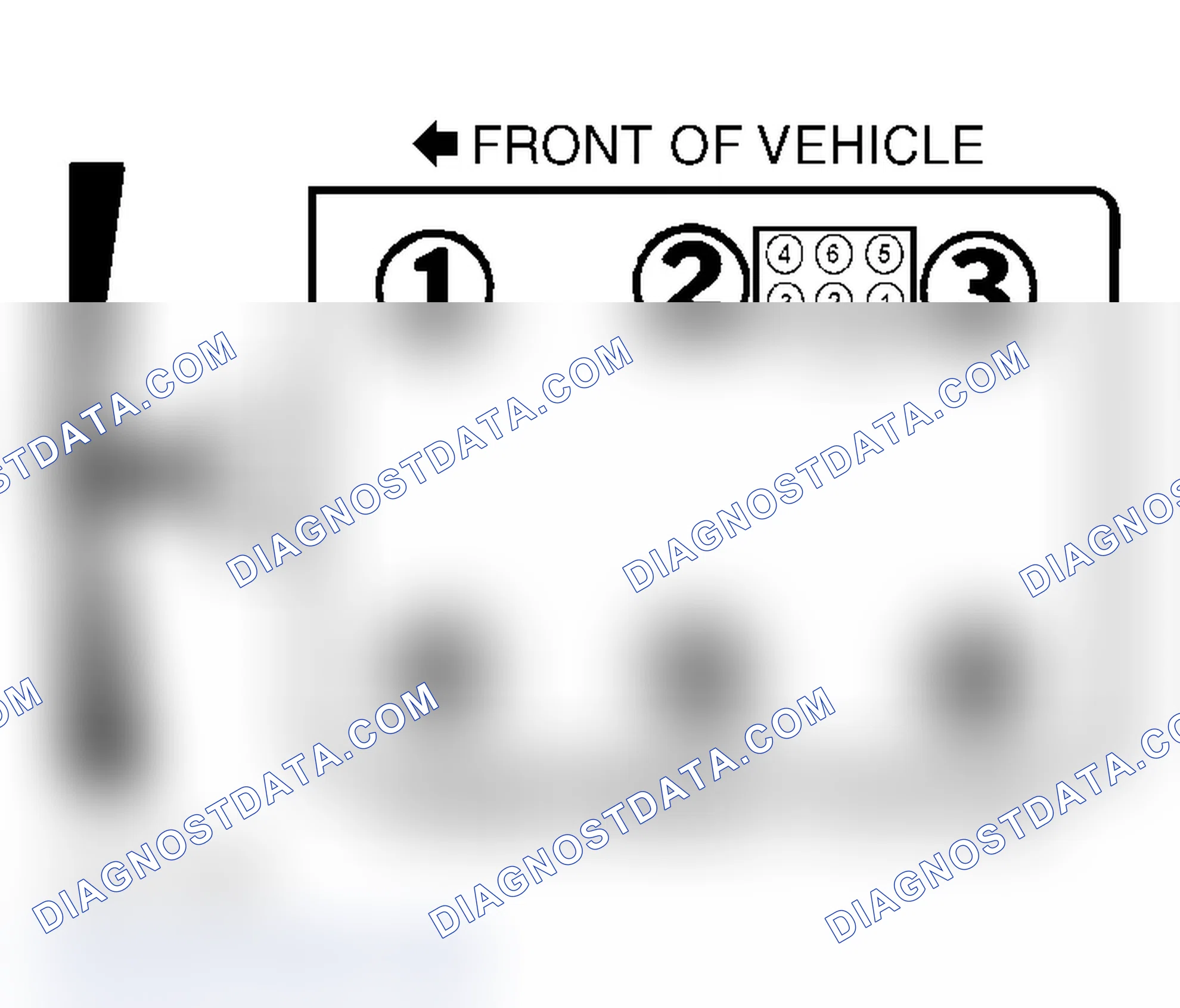 Scheme 12: 4.0L Firing Order & Timing Marks