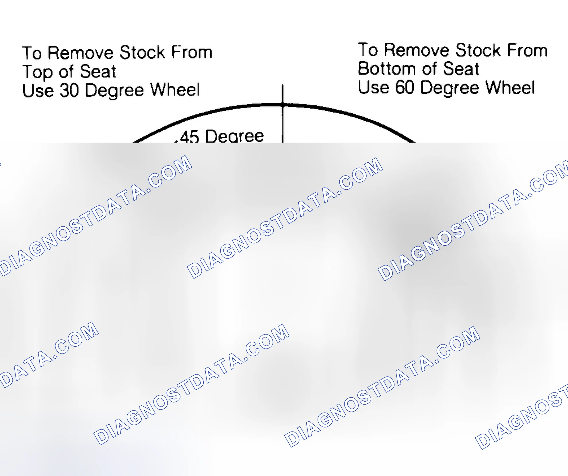 Scheme 19: Adjusting Valve Seat Width