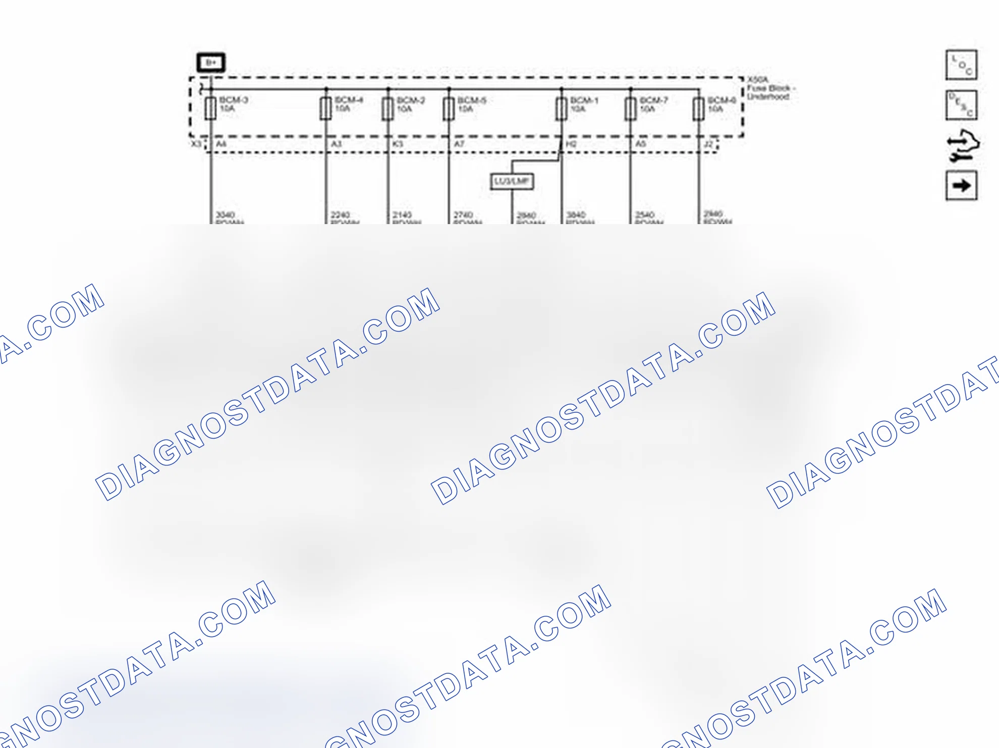 Scheme 7: BCM Power, Ground and Serial Data Wiring Schematics