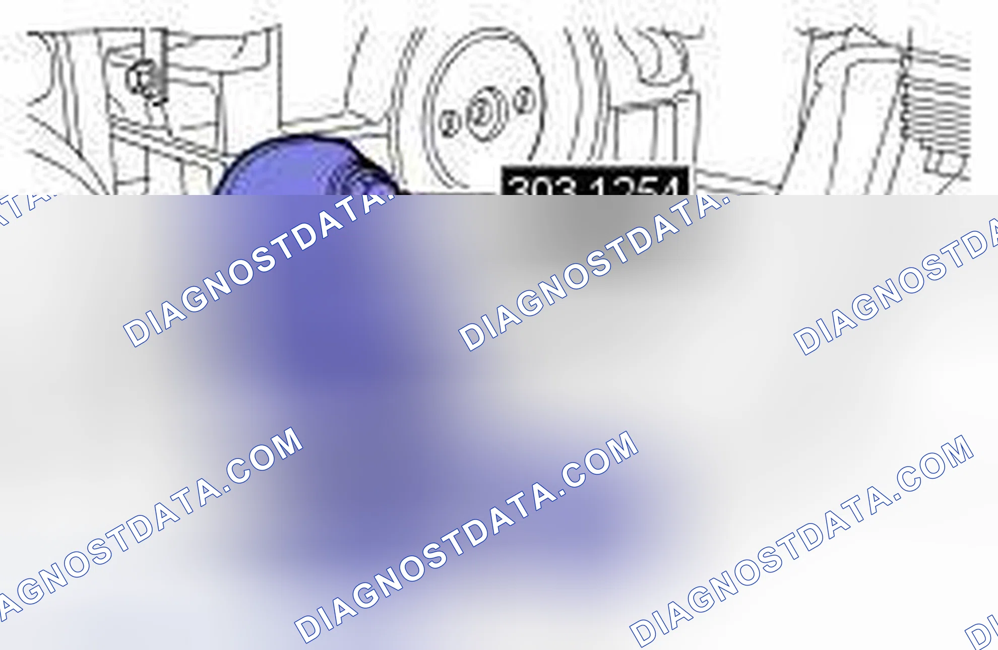 Scheme 64: ENGINE MOUNT RH