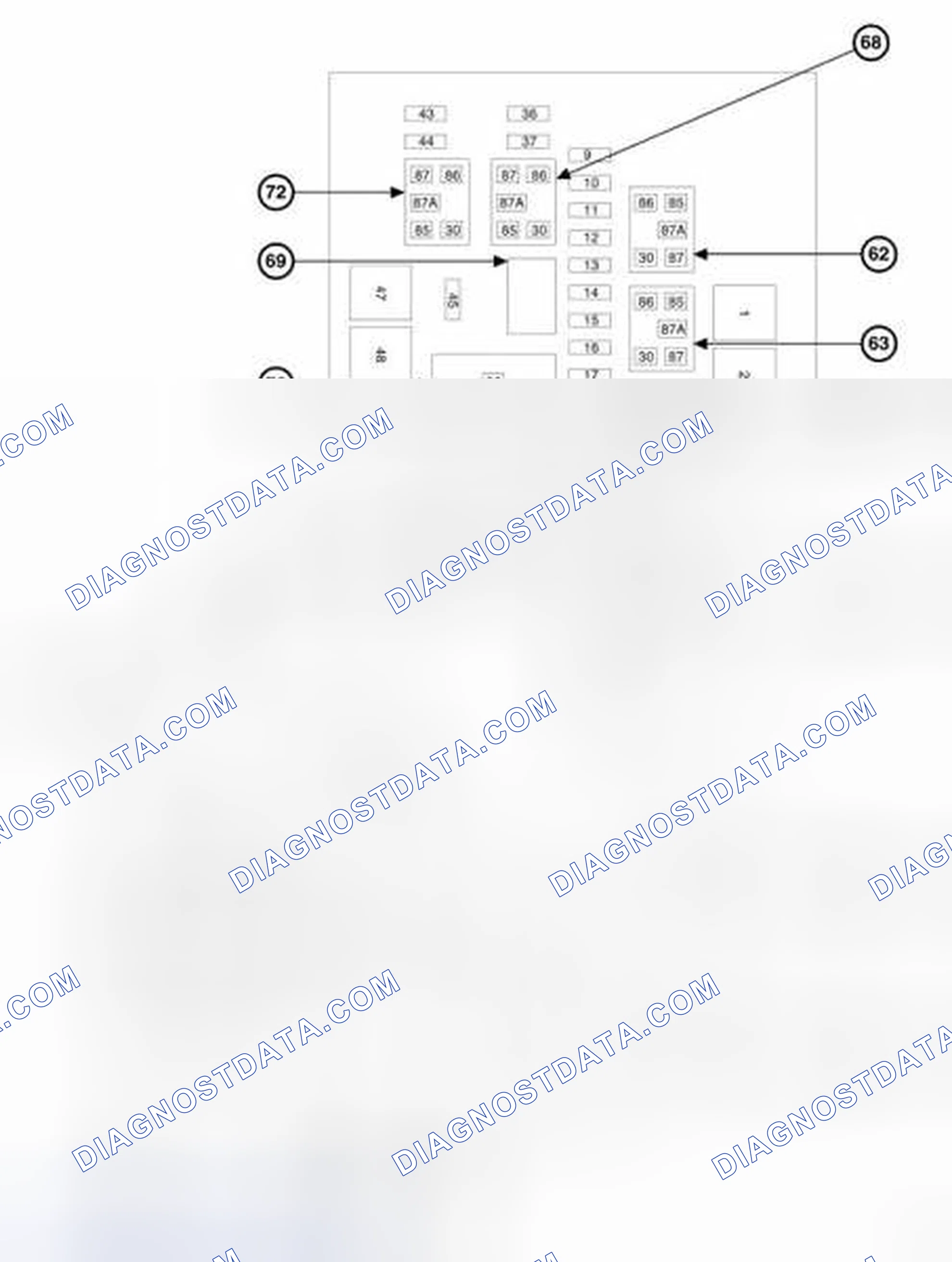 Scheme 1: POWER DISTRIBUTION CENTER (FUSE/RELAY)