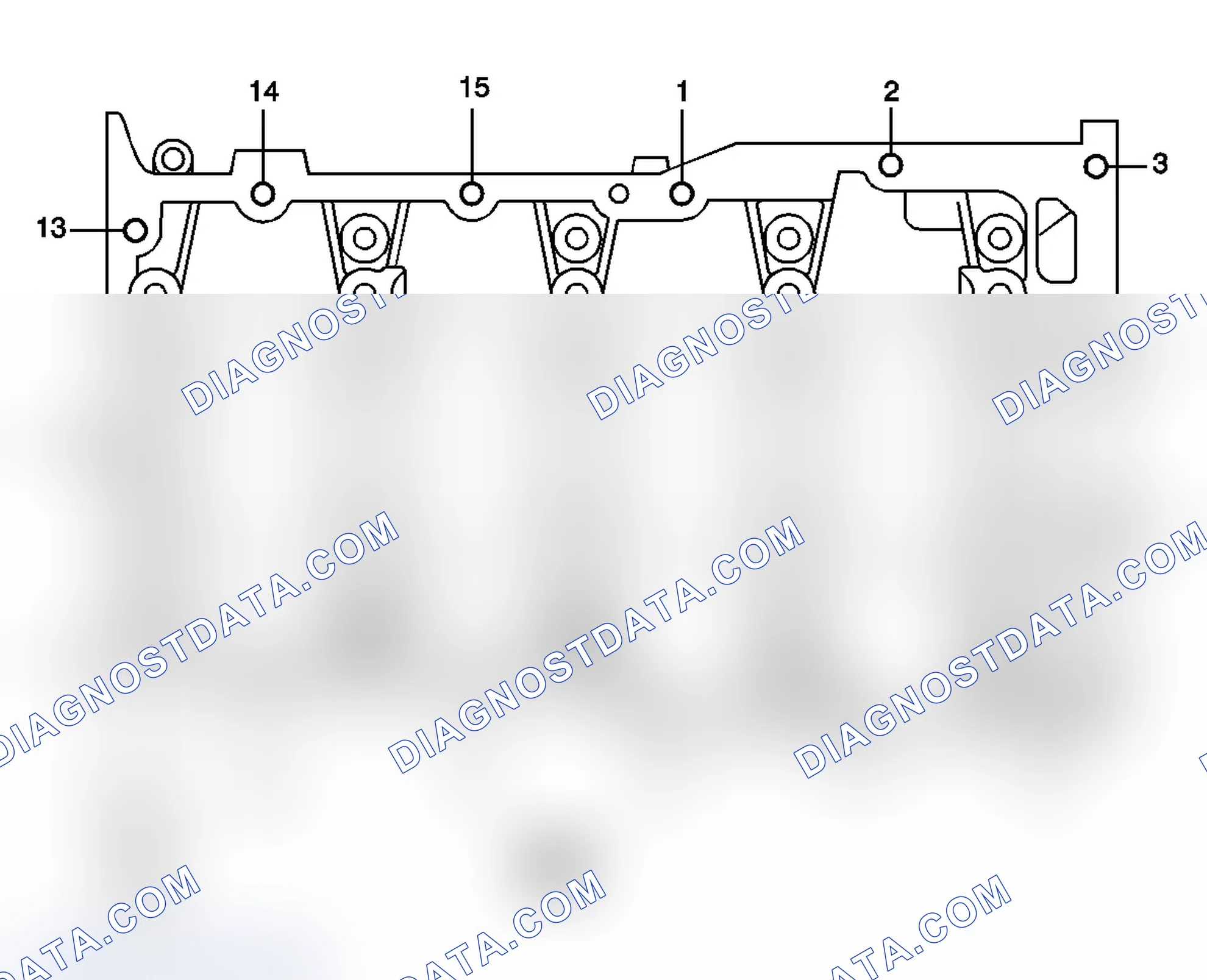Scheme 9: Lower Crankcase - Bottom View