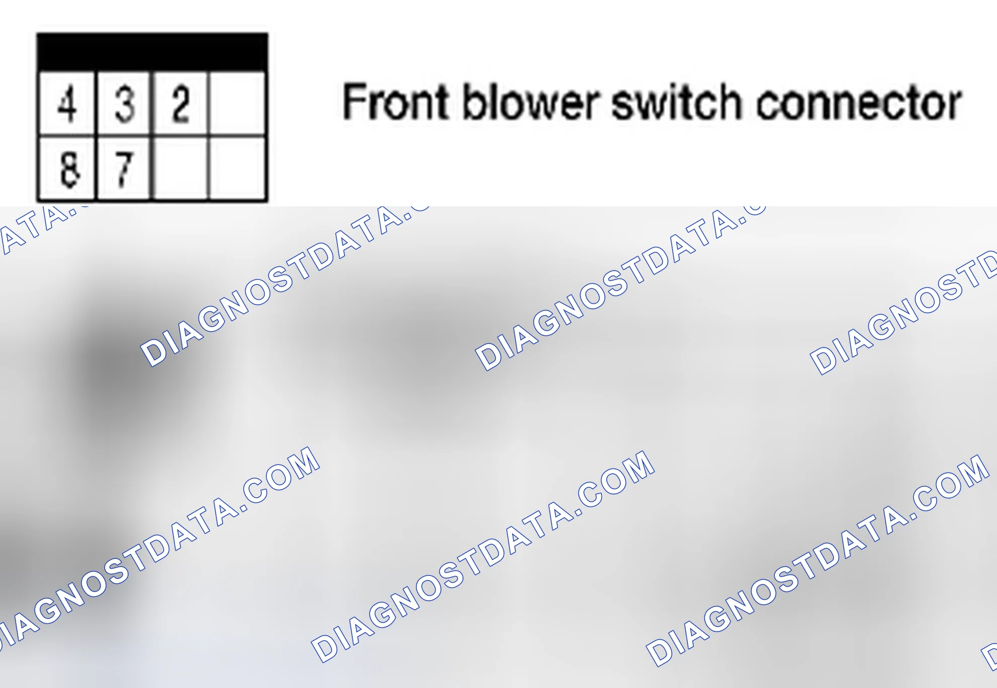 Scheme 168: Front Blower Switch