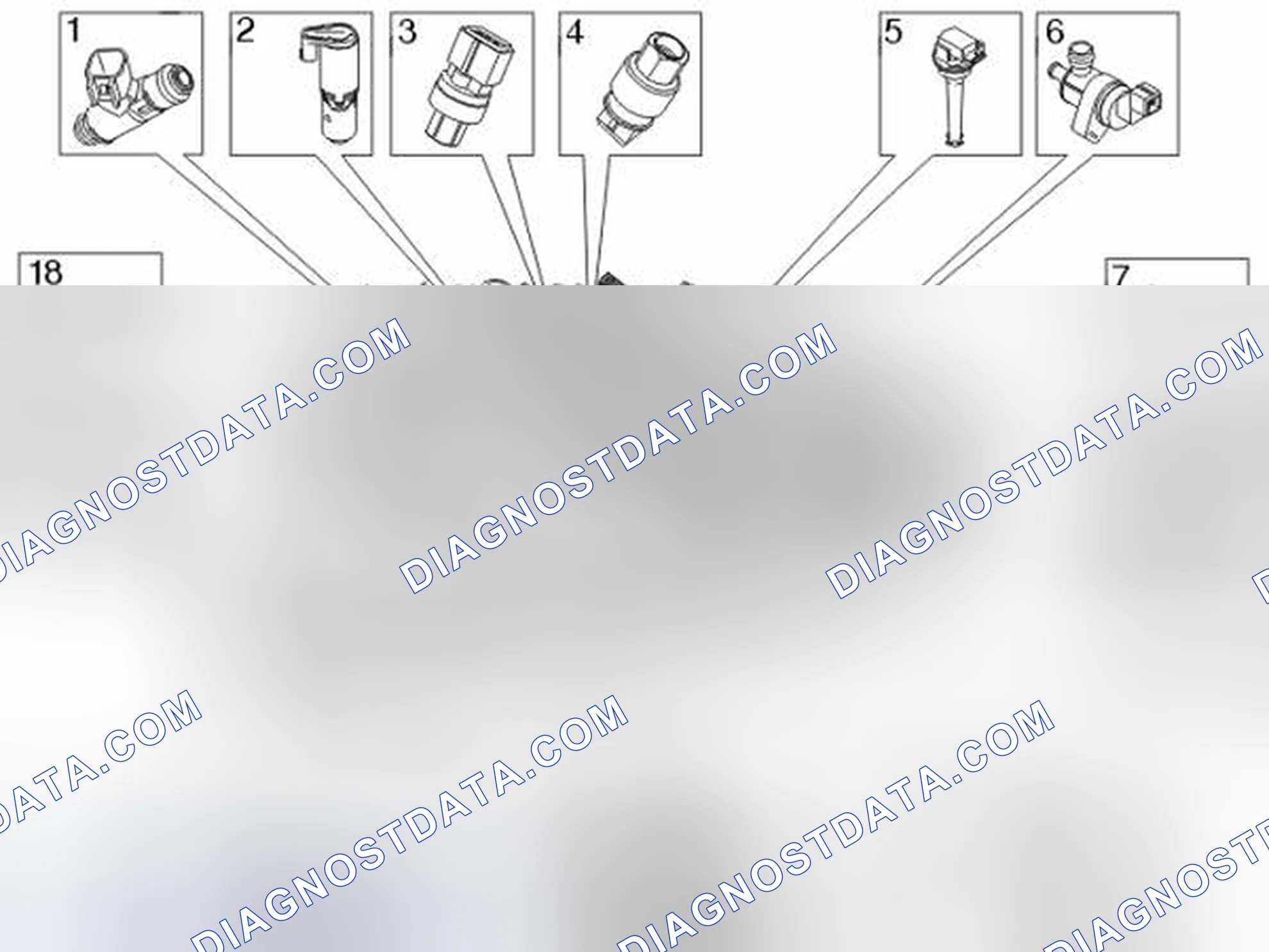 Scheme 41: LOCATION OF COMPONENTS, ENGINE COMPARTMENT (2004, 2005, 2006, 2007)