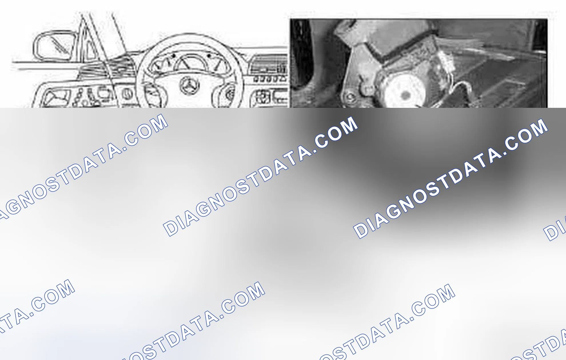 Scheme 71: Identifying Rear Air Conditioning Air Distribution Flap Actuator Motor (M16/22) Location
